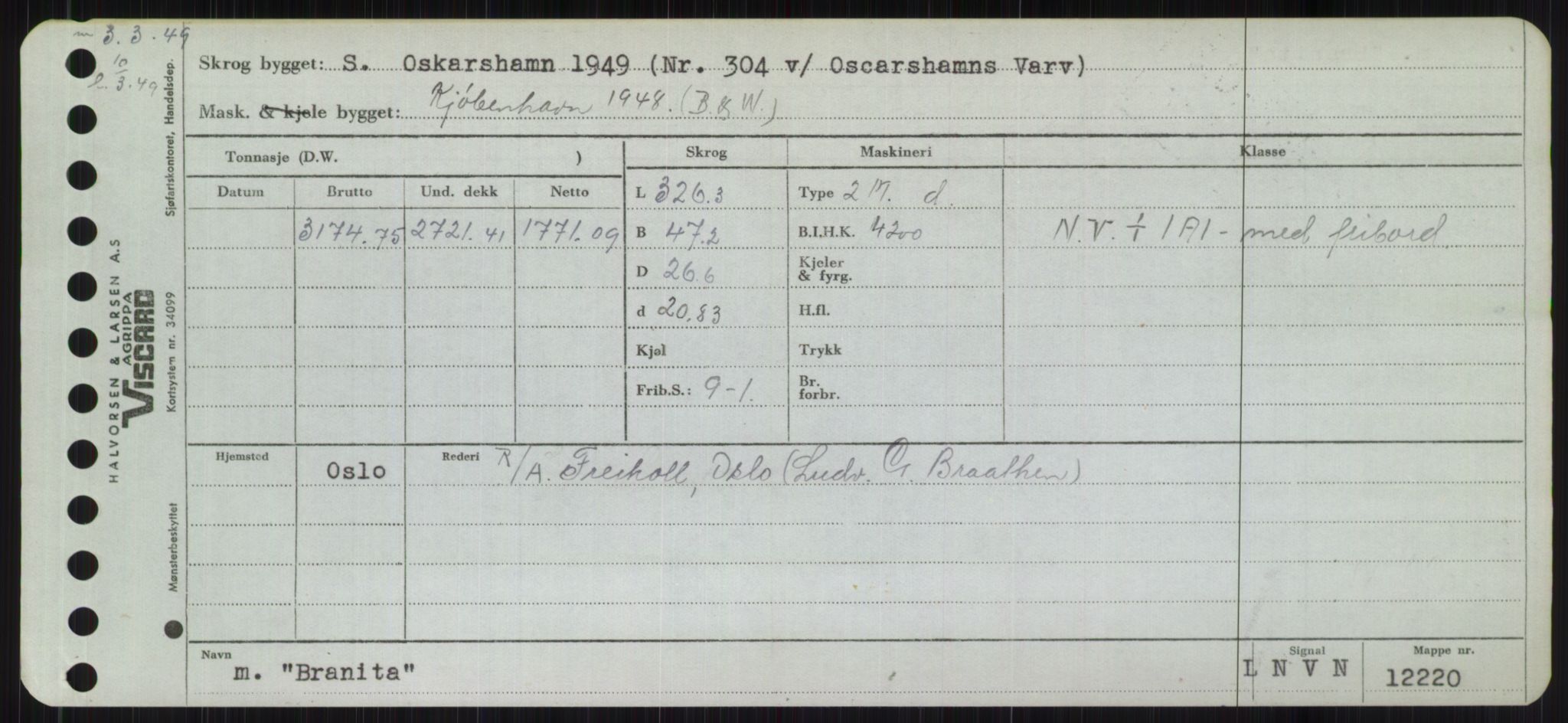 Sjøfartsdirektoratet med forløpere, Skipsmålingen, AV/RA-S-1627/H/Hb/L0001: Fartøy, A-D, p. 353