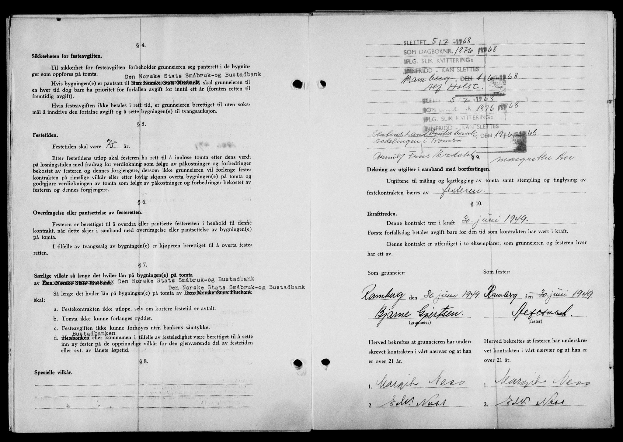 Lofoten sorenskriveri, SAT/A-0017/1/2/2C/L0023a: Mortgage book no. 23a, 1950-1950, Diary no: : 1333/1950