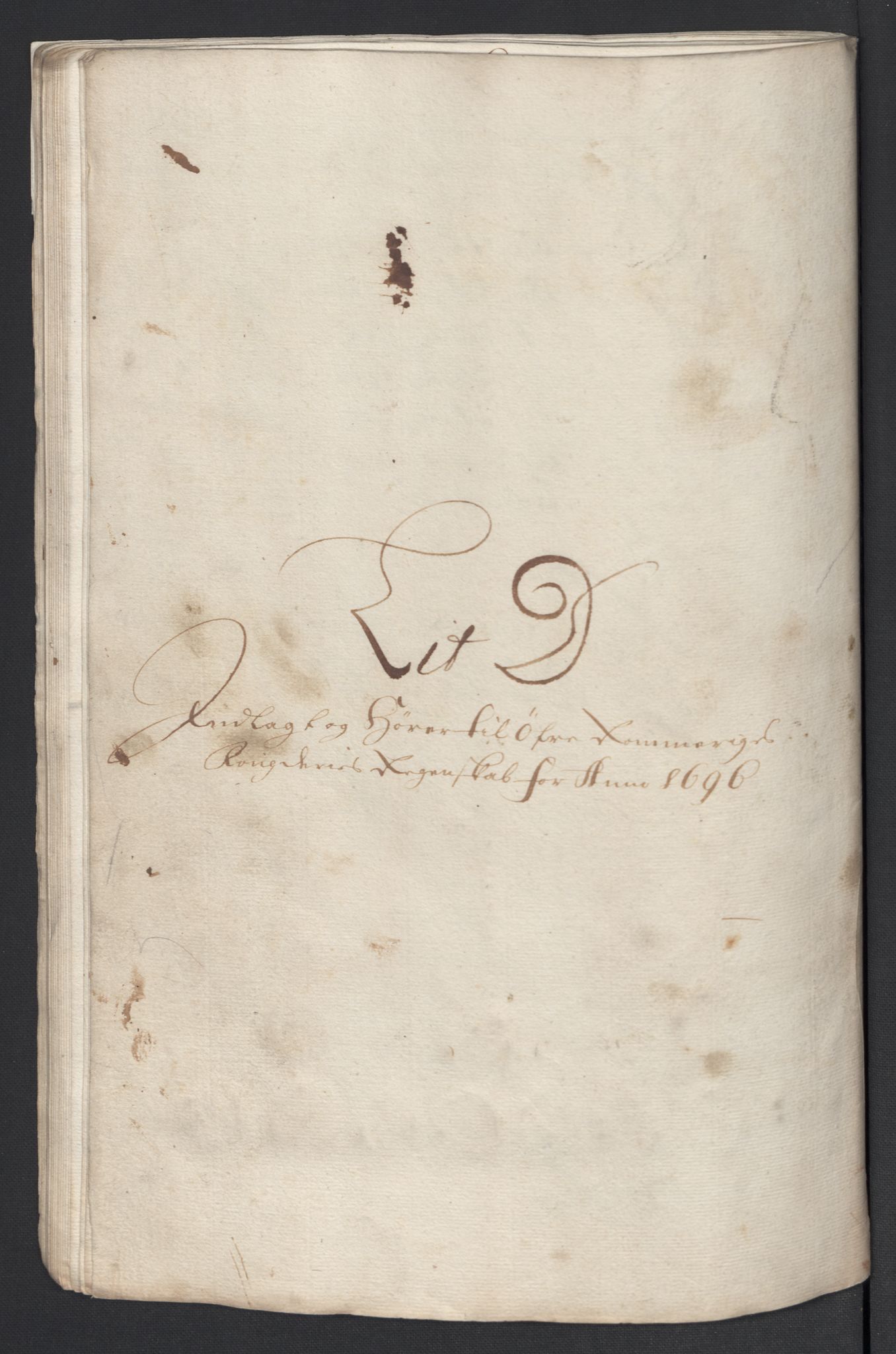 Rentekammeret inntil 1814, Reviderte regnskaper, Fogderegnskap, RA/EA-4092/R12/L0708: Fogderegnskap Øvre Romerike, 1696, p. 55