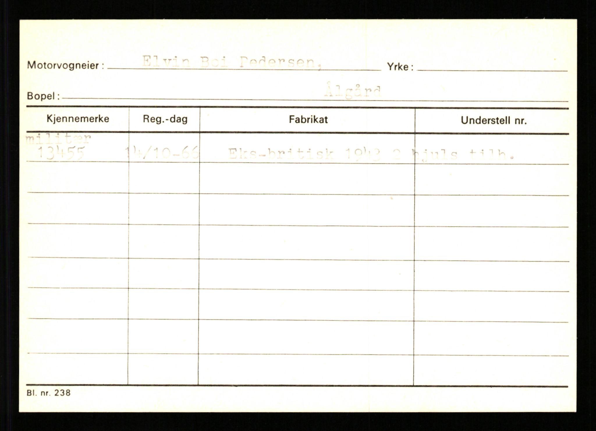 Stavanger trafikkstasjon, AV/SAST-A-101942/0/G/L0003: Registreringsnummer: 10466 - 15496, 1930-1971, p. 2251