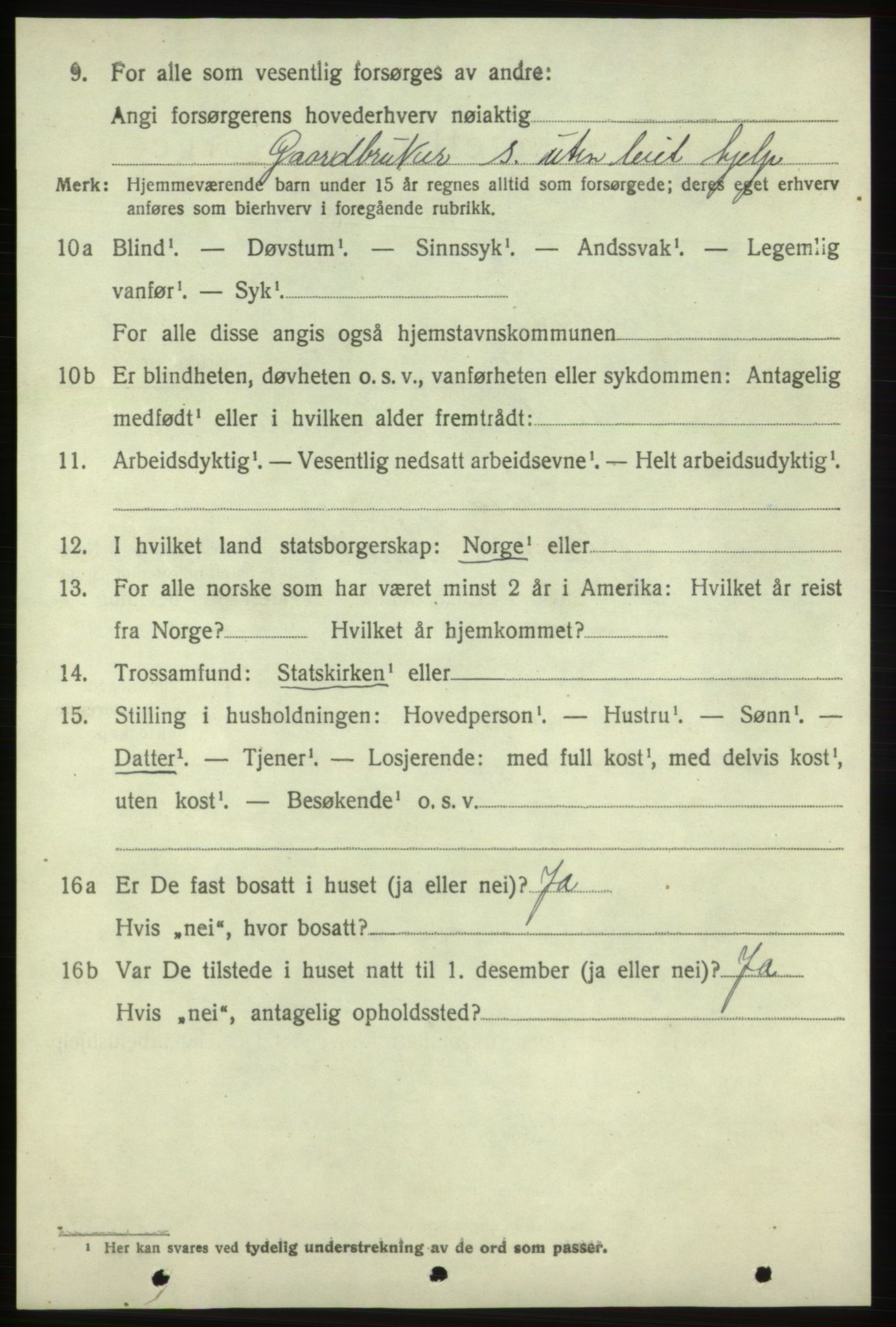 SAB, 1920 census for Skånevik, 1920, p. 4362