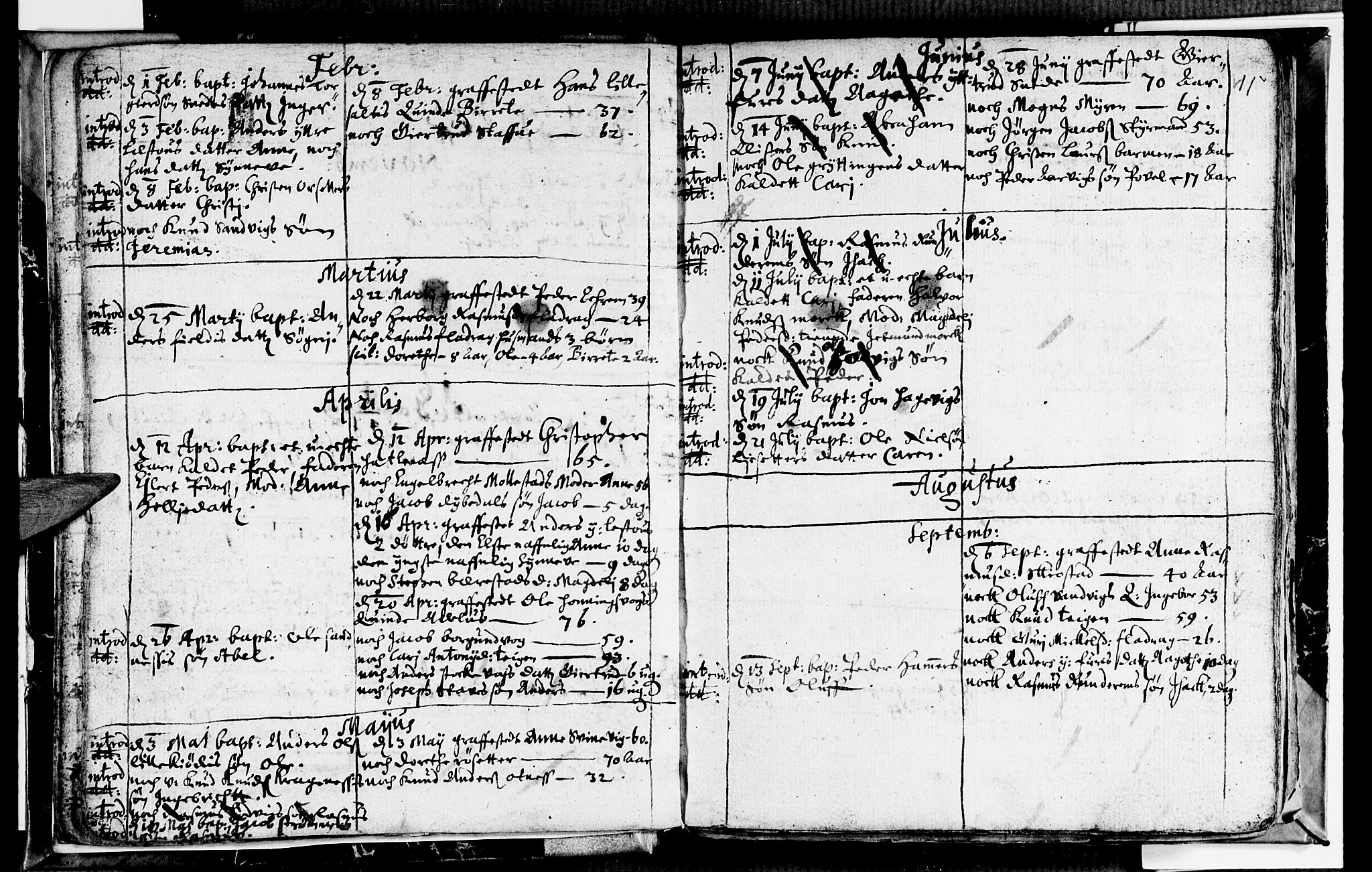 Selje sokneprestembete, AV/SAB-A-99938/H/Ha/Haa/Haaa: Parish register (official) no. A 1, 1668-1696, p. 11