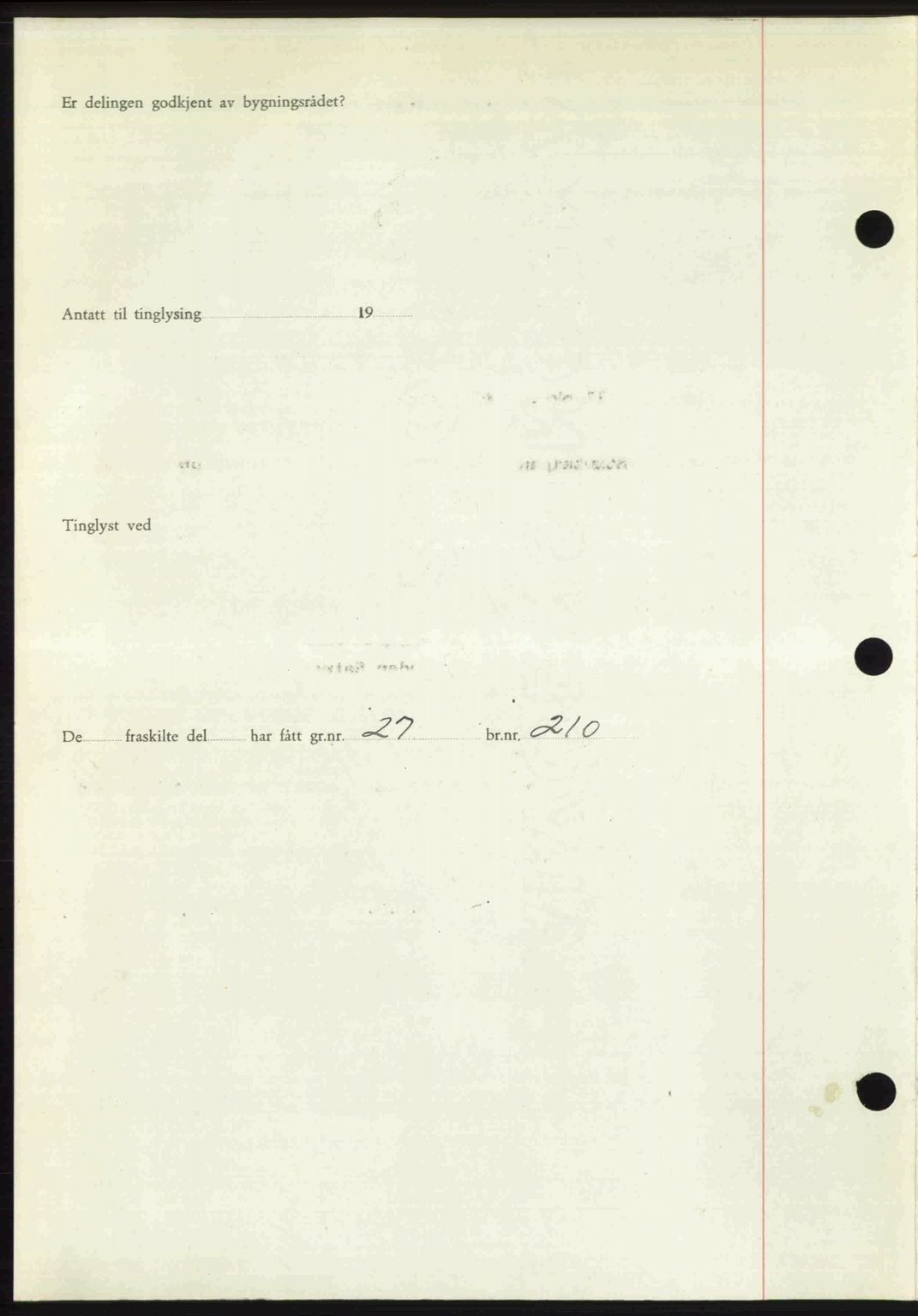 Romsdal sorenskriveri, SAT/A-4149/1/2/2C: Mortgage book no. A24, 1947-1947, Diary no: : 2726/1947