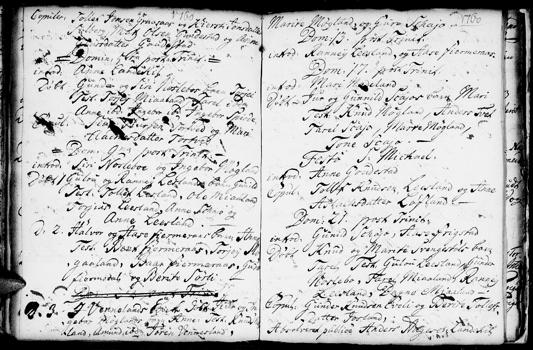 Evje sokneprestkontor, AV/SAK-1111-0008/F/Fa/Fac/L0001: Parish register (official) no. A 1, 1705-1764, p. 323-324