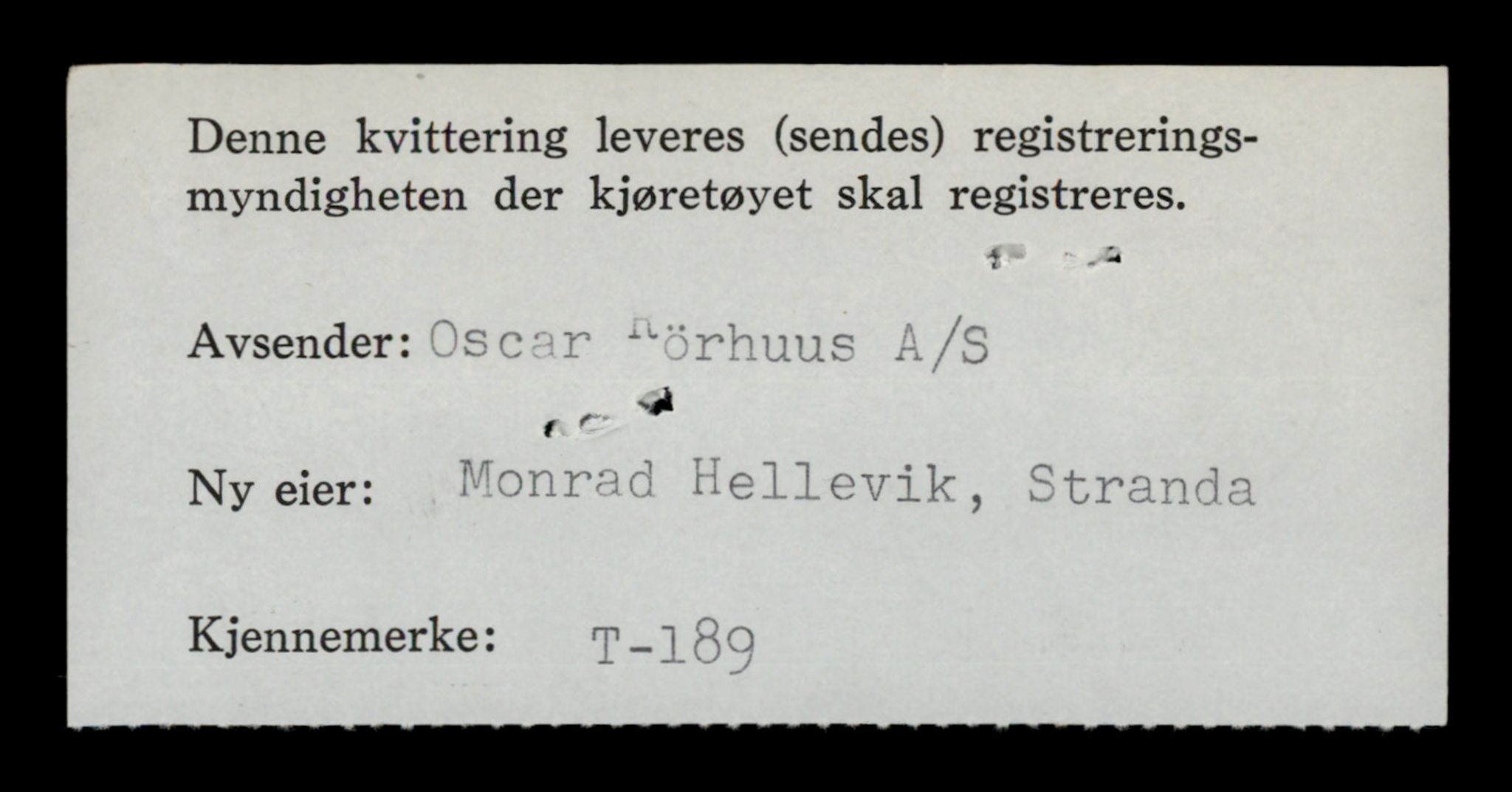 Møre og Romsdal vegkontor - Ålesund trafikkstasjon, AV/SAT-A-4099/F/Fe/L0002: Registreringskort for kjøretøy T 128 - T 231, 1927-1998, p. 1845