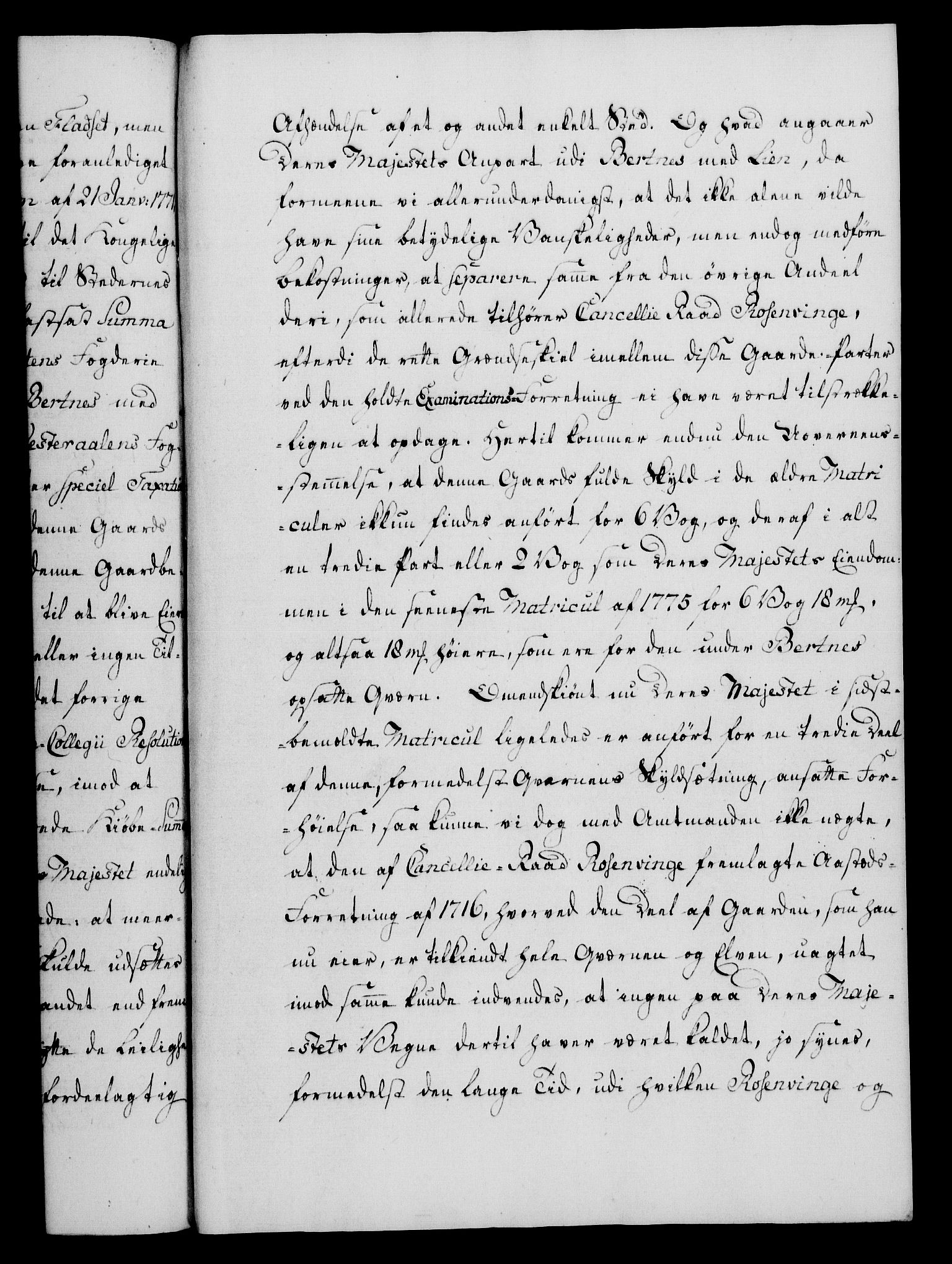 Rentekammeret, Kammerkanselliet, AV/RA-EA-3111/G/Gf/Gfa/L0063: Norsk relasjons- og resolusjonsprotokoll (merket RK 52.63), 1781, p. 175