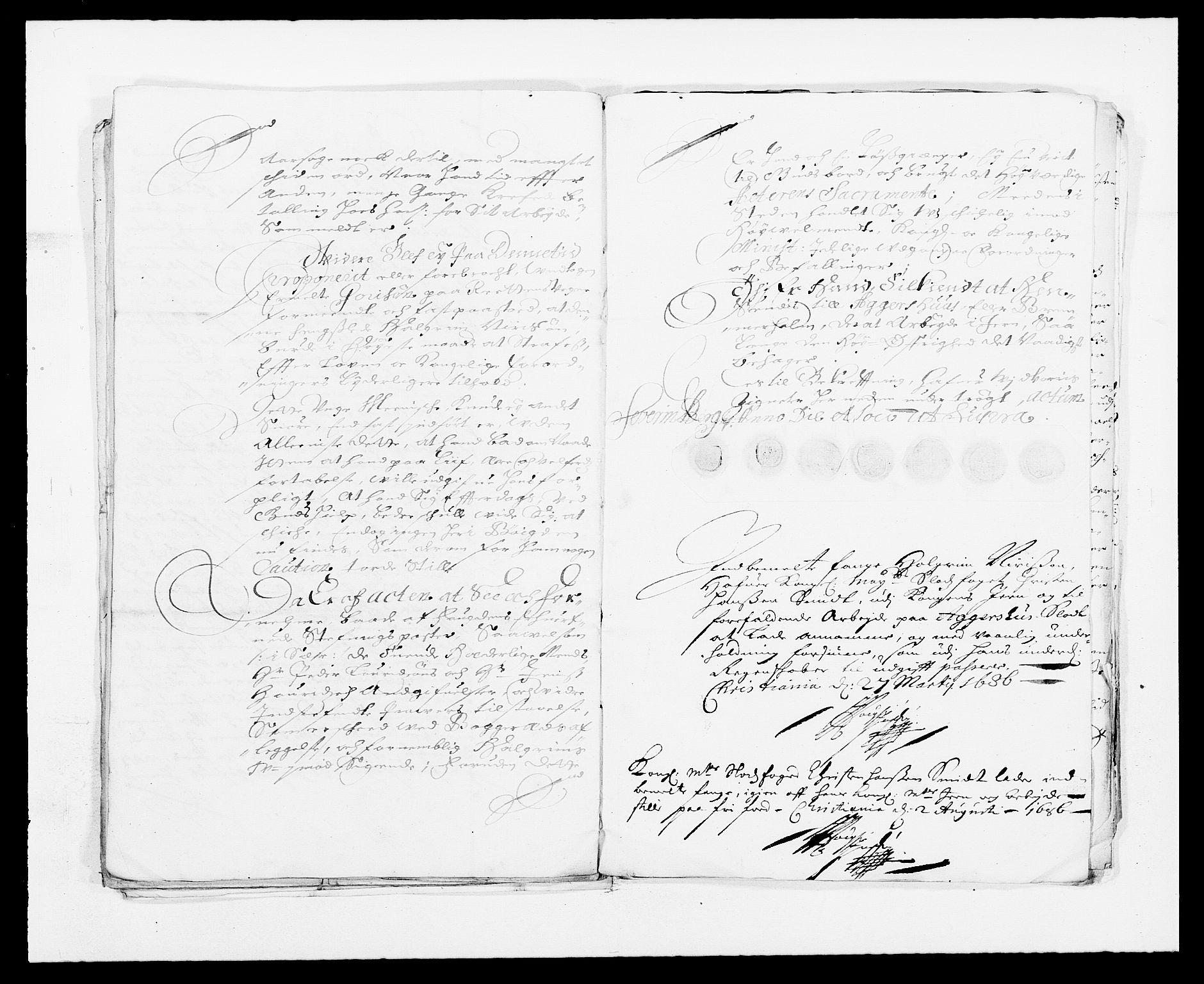 Rentekammeret inntil 1814, Reviderte regnskaper, Fogderegnskap, AV/RA-EA-4092/R08/L0424: Fogderegnskap Aker, 1682-1689, p. 204