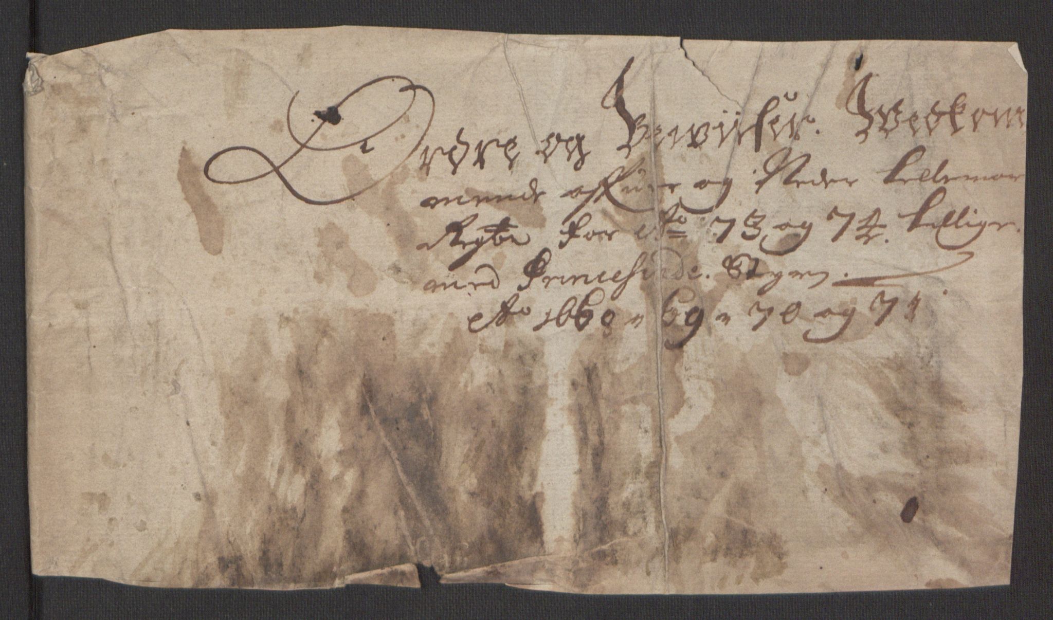 Rentekammeret inntil 1814, Reviderte regnskaper, Fogderegnskap, AV/RA-EA-4092/R35/L2061: Fogderegnskap Øvre og Nedre Telemark, 1673-1674, p. 233