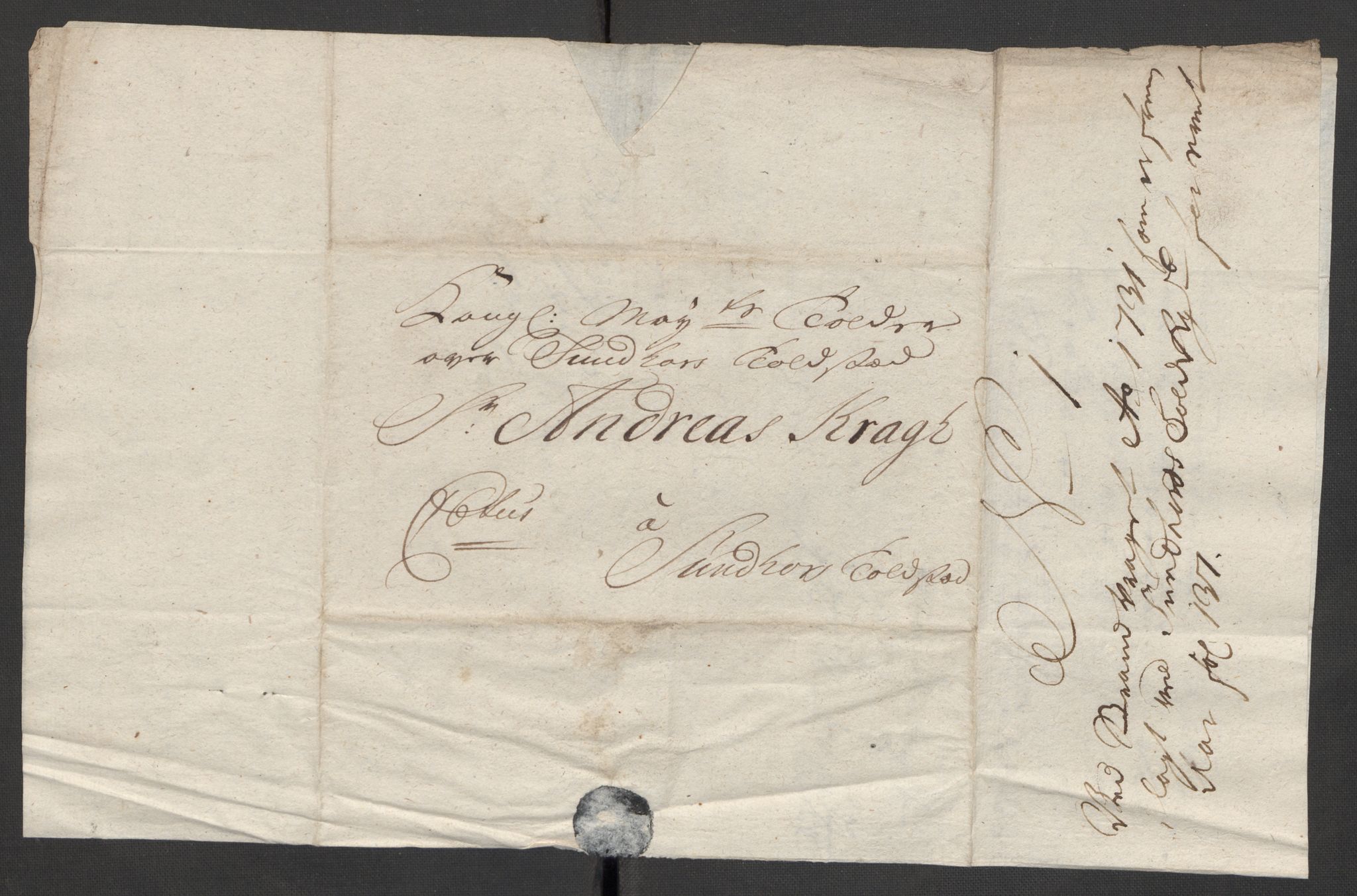 Generaltollkammeret, tollregnskaper, RA/EA-5490/R24/L0008/0001: Tollregnskaper Sunnhordland / Hovedtollbok, 1731