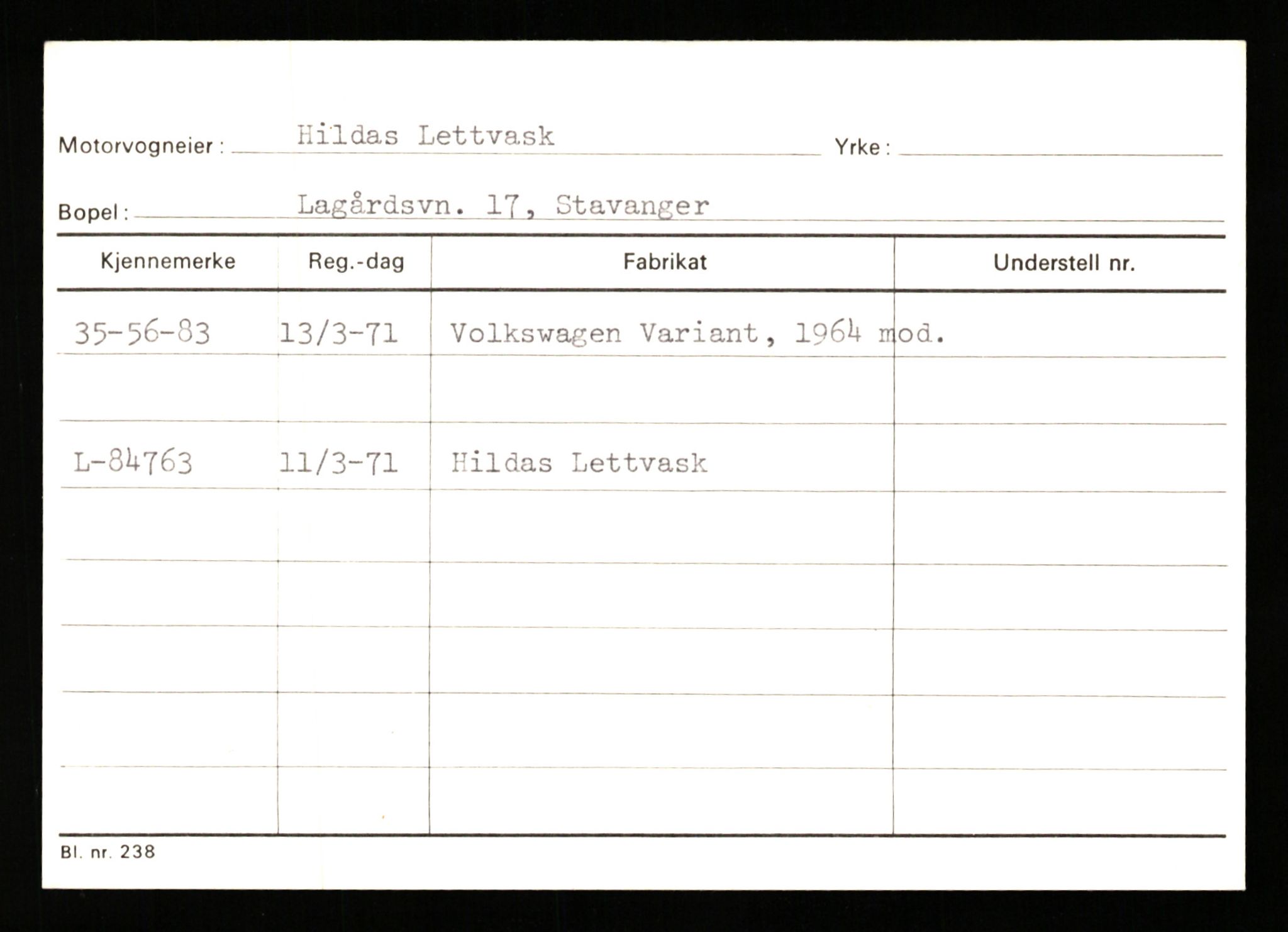 Stavanger trafikkstasjon, AV/SAST-A-101942/0/G/L0011: Registreringsnummer: 240000 - 363477, 1930-1971, p. 3151