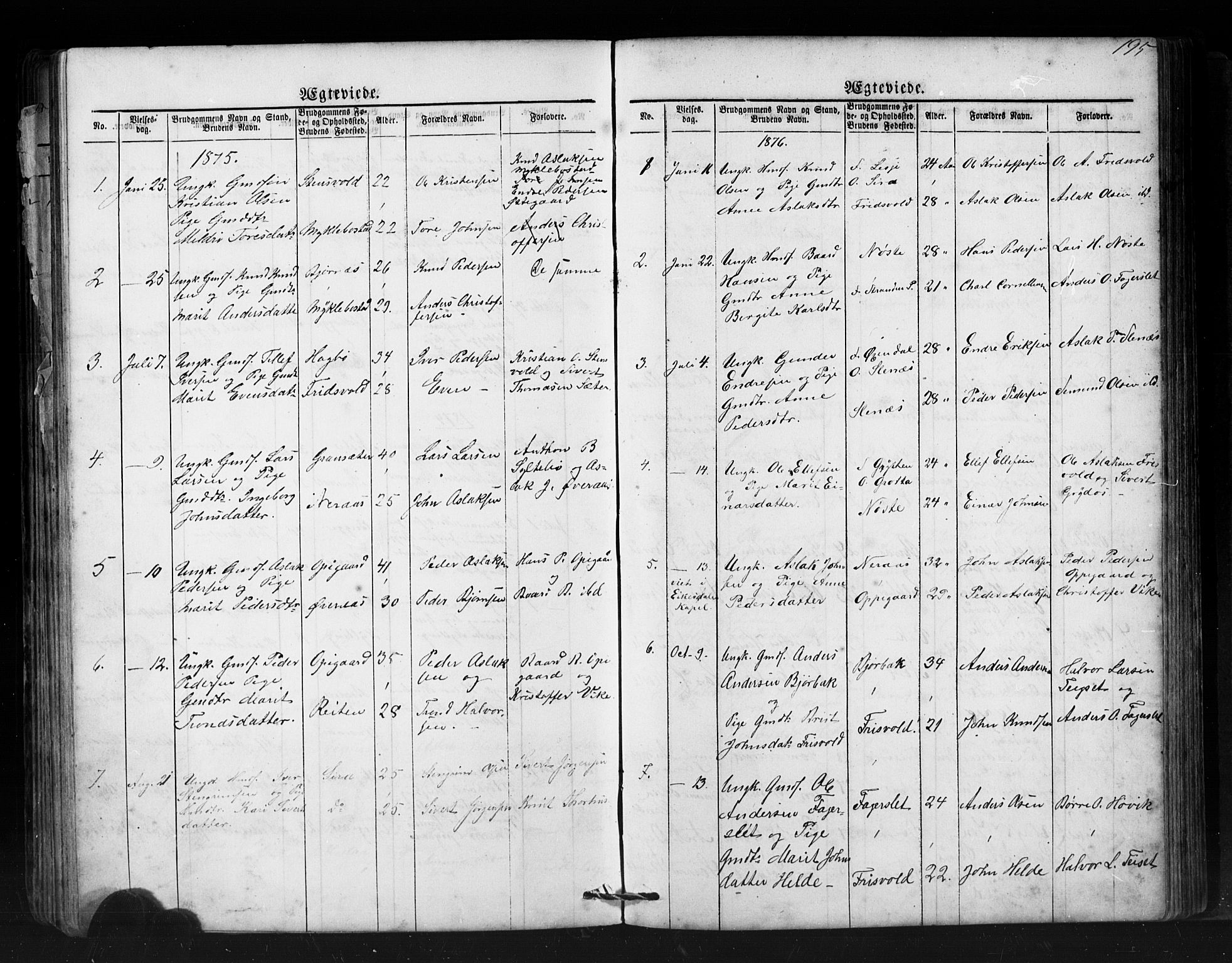 Ministerialprotokoller, klokkerbøker og fødselsregistre - Møre og Romsdal, SAT/A-1454/552/L0638: Parish register (copy) no. 552C01, 1867-1902, p. 195