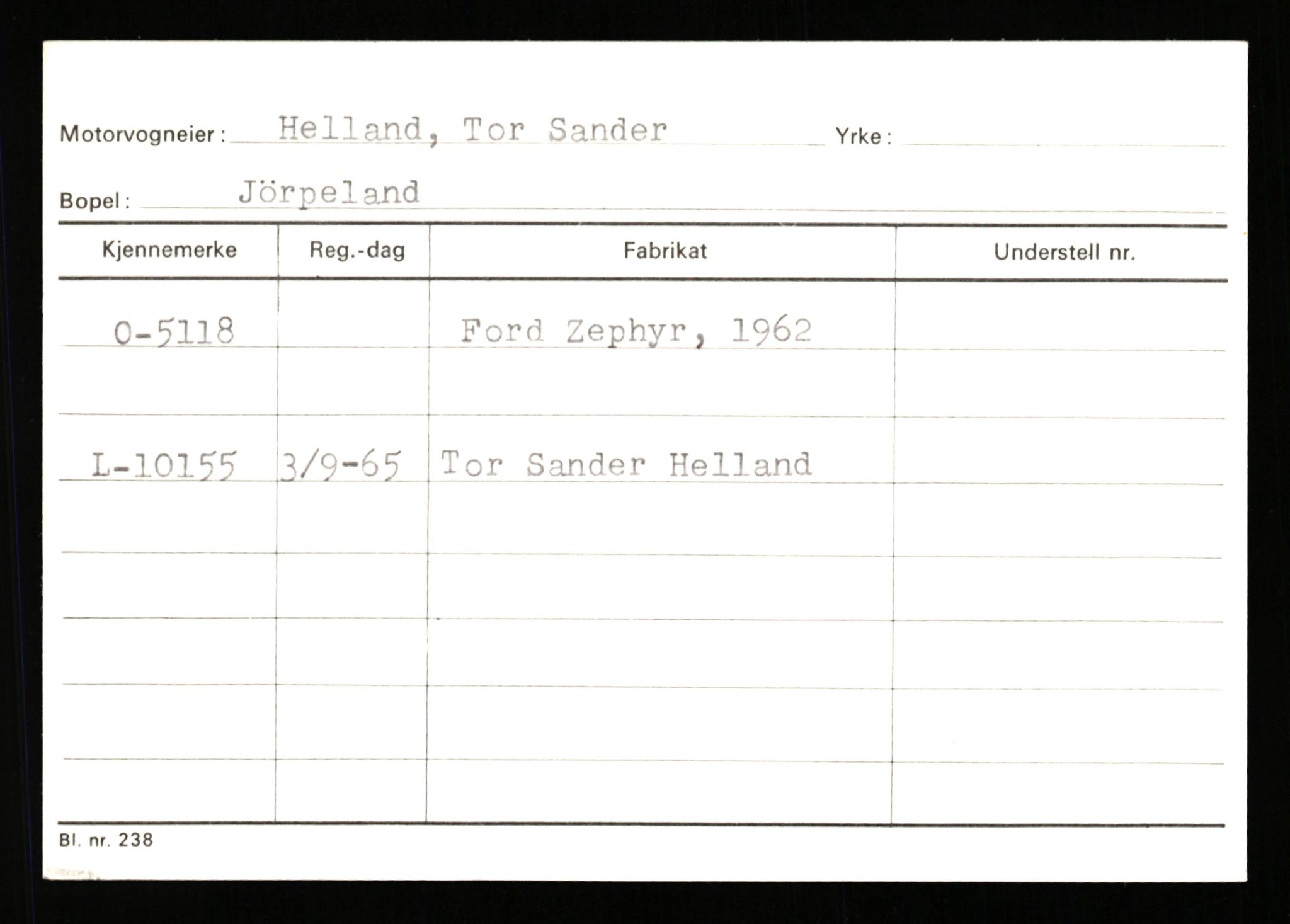 Stavanger trafikkstasjon, AV/SAST-A-101942/0/G/L0001: Registreringsnummer: 0 - 5782, 1930-1971, p. 3023