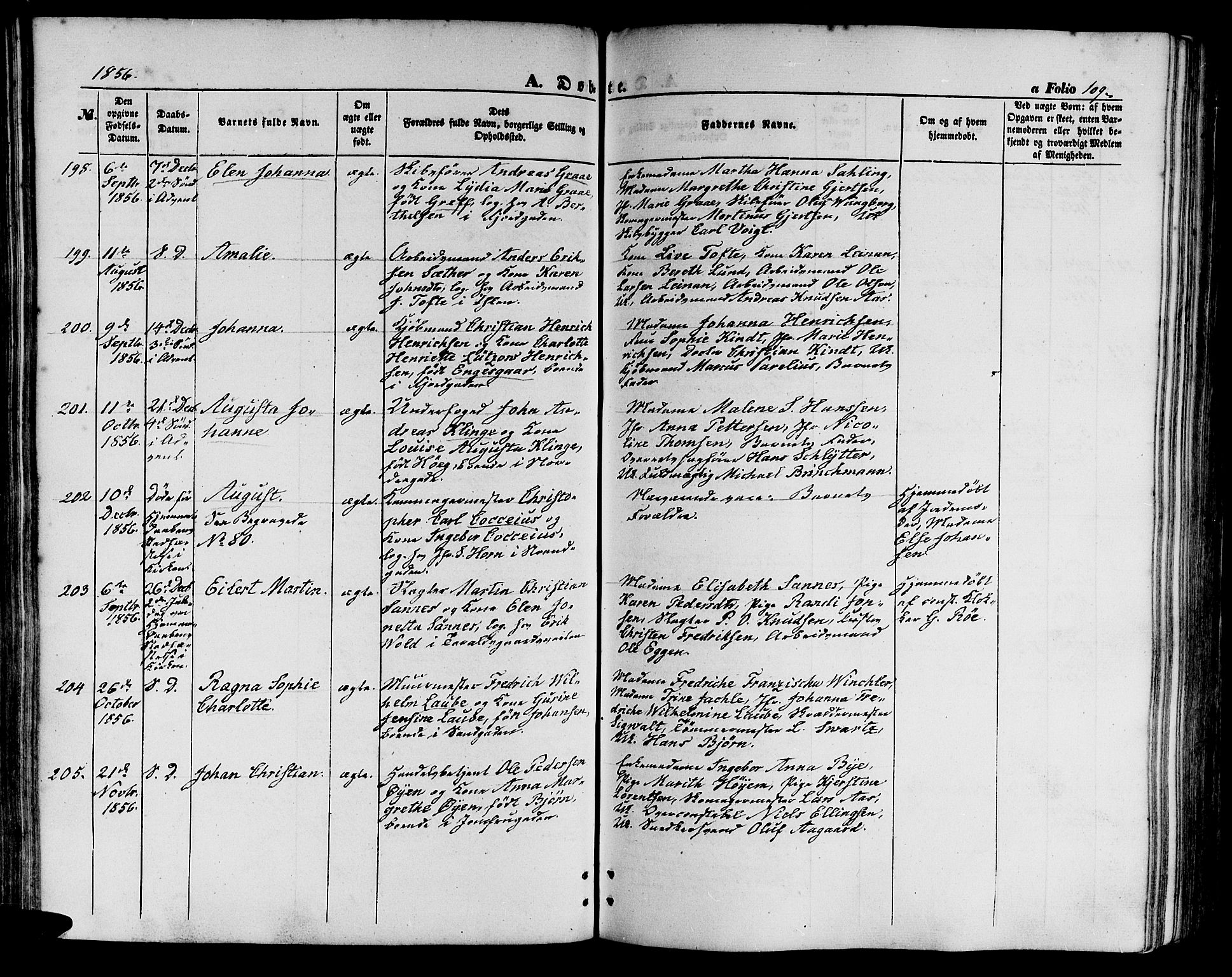 Ministerialprotokoller, klokkerbøker og fødselsregistre - Sør-Trøndelag, SAT/A-1456/602/L0138: Parish register (copy) no. 602C06, 1853-1858, p. 109