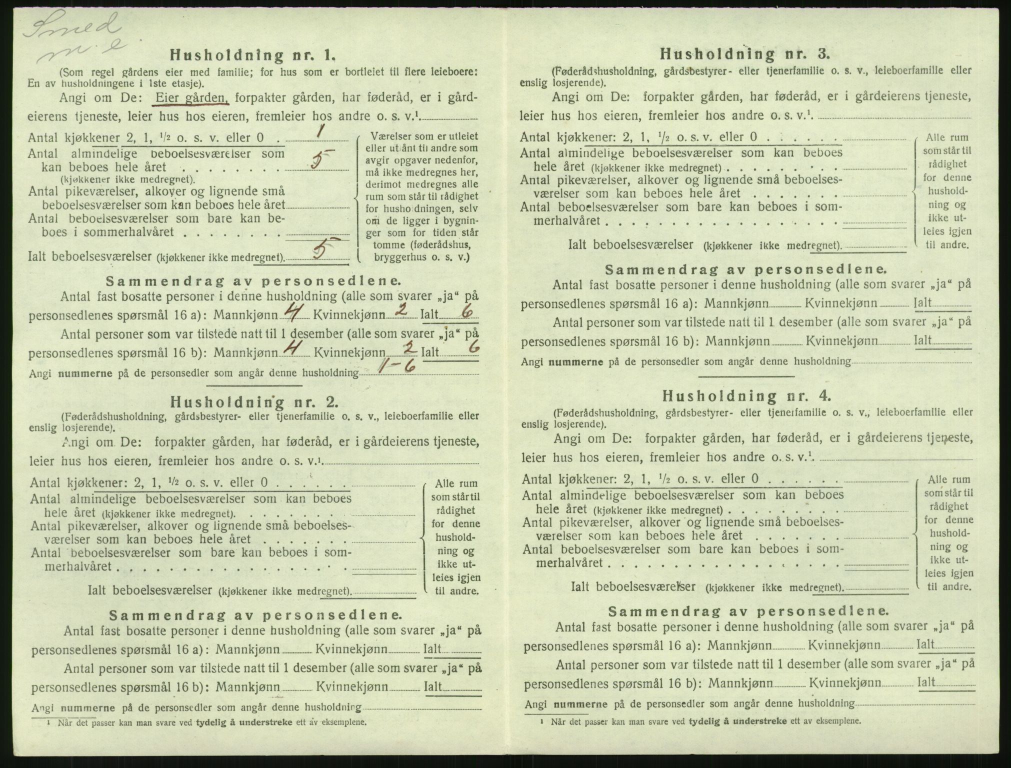 SAK, 1920 census for Tromøy, 1920, p. 528