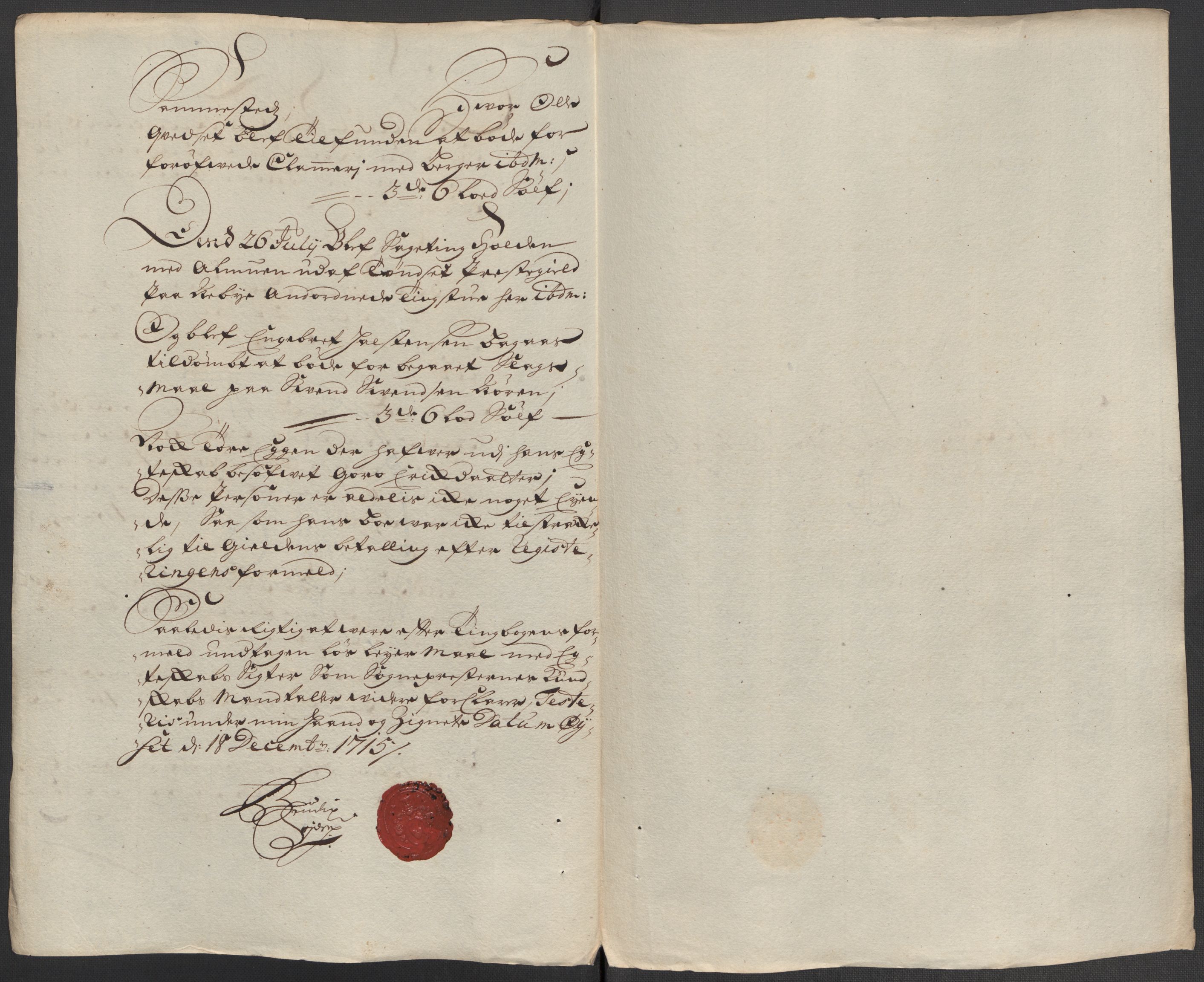 Rentekammeret inntil 1814, Reviderte regnskaper, Fogderegnskap, AV/RA-EA-4092/R13/L0853: Fogderegnskap Solør, Odal og Østerdal, 1715, p. 274