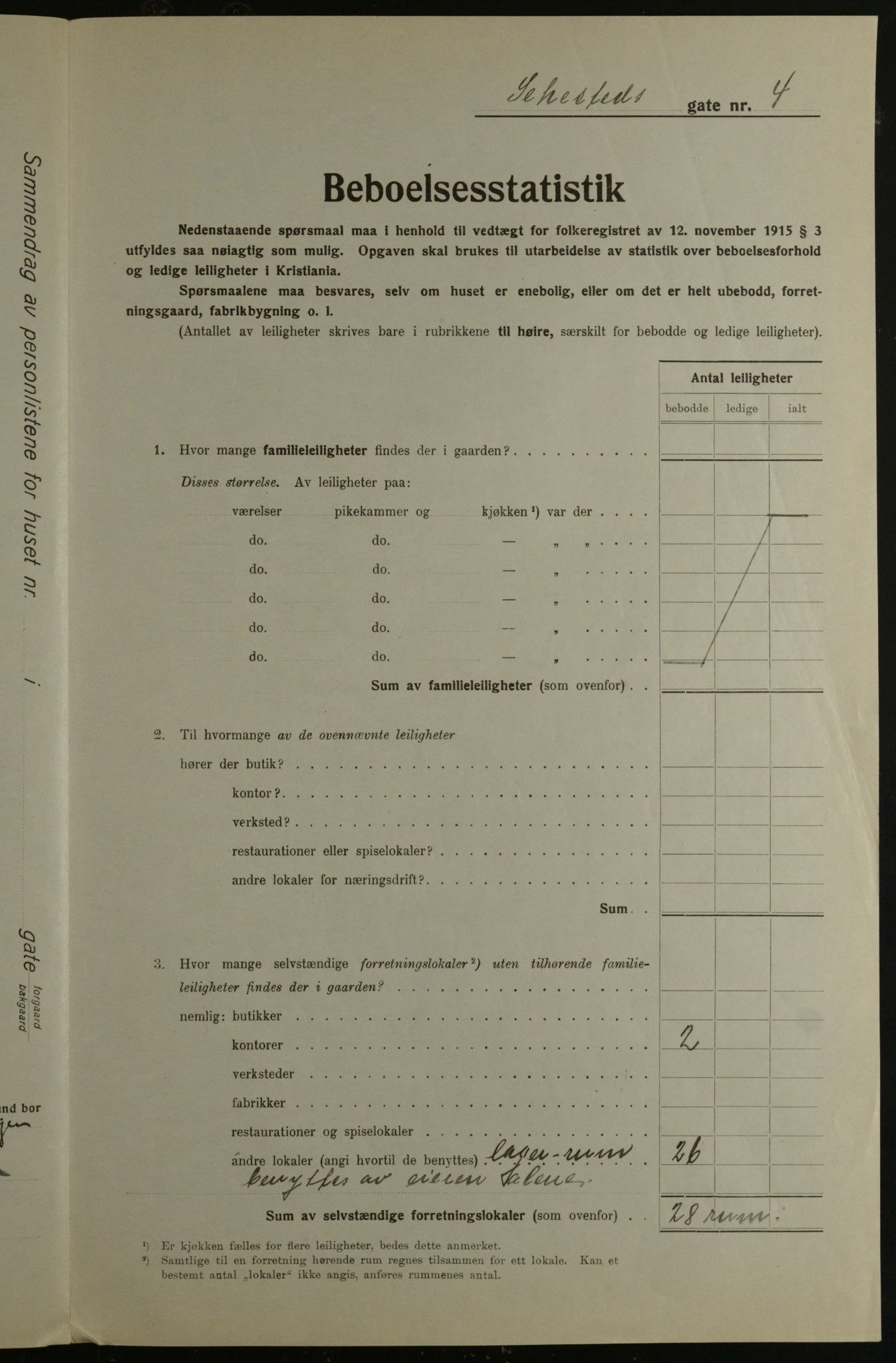 OBA, Municipal Census 1923 for Kristiania, 1923, p. 103957