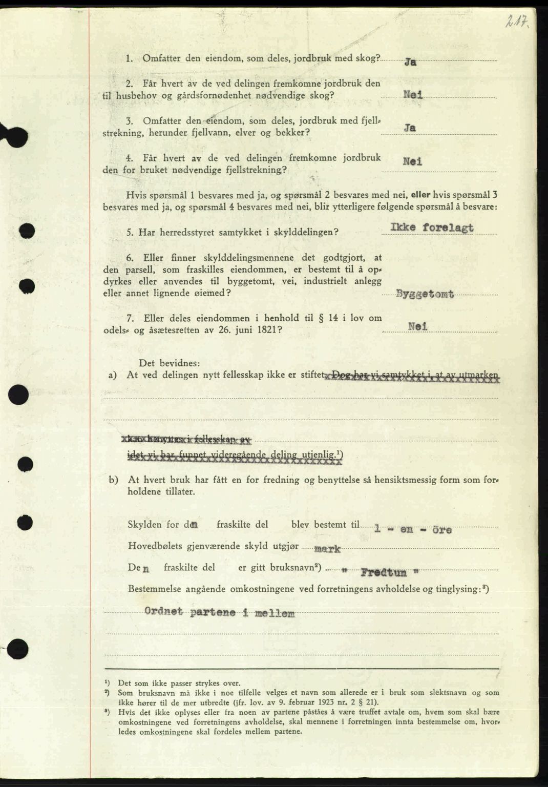 Nordmøre sorenskriveri, AV/SAT-A-4132/1/2/2Ca: Mortgage book no. A103, 1946-1947, Diary no: : 2314/1946