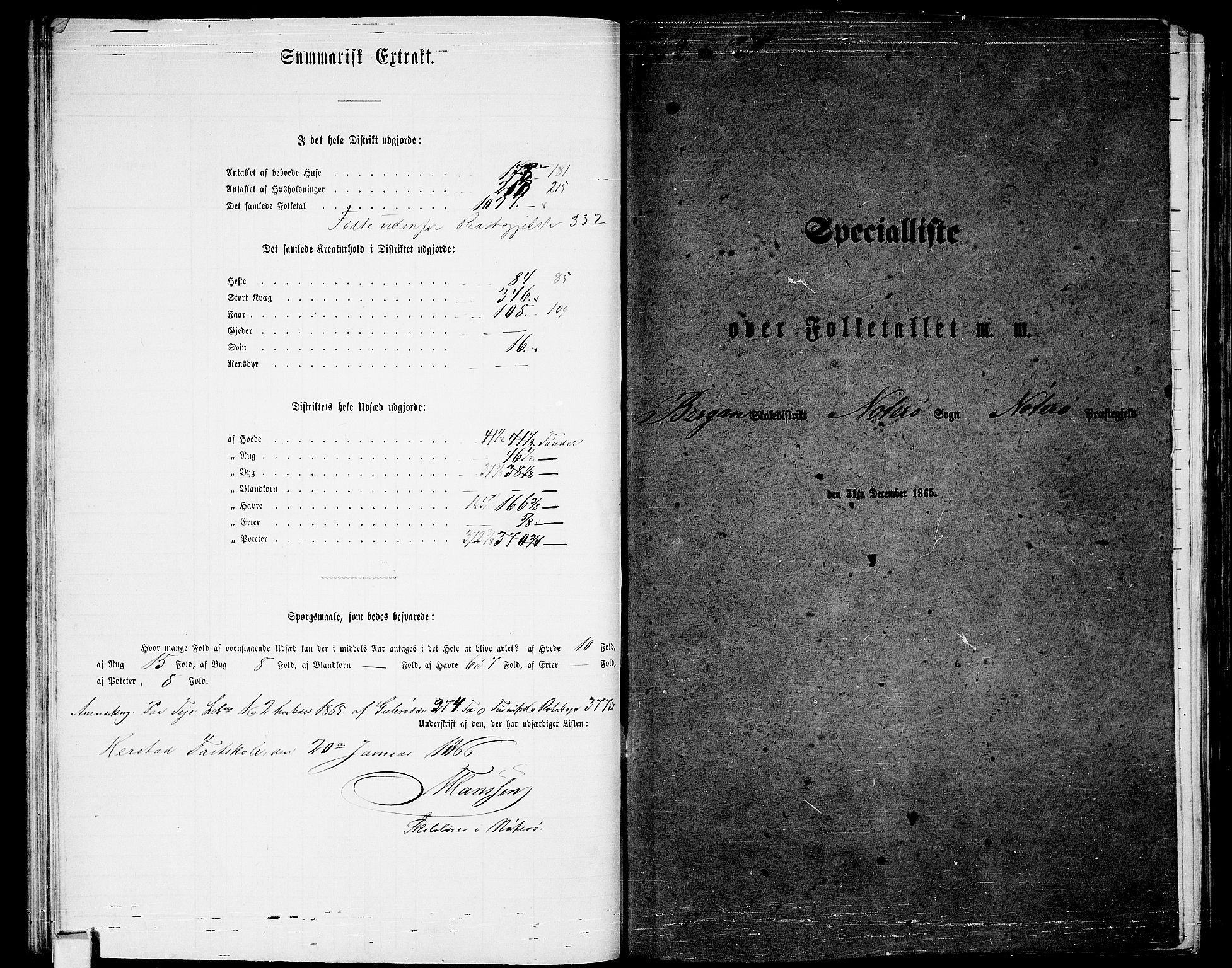 RA, 1865 census for Nøtterøy, 1865, p. 55