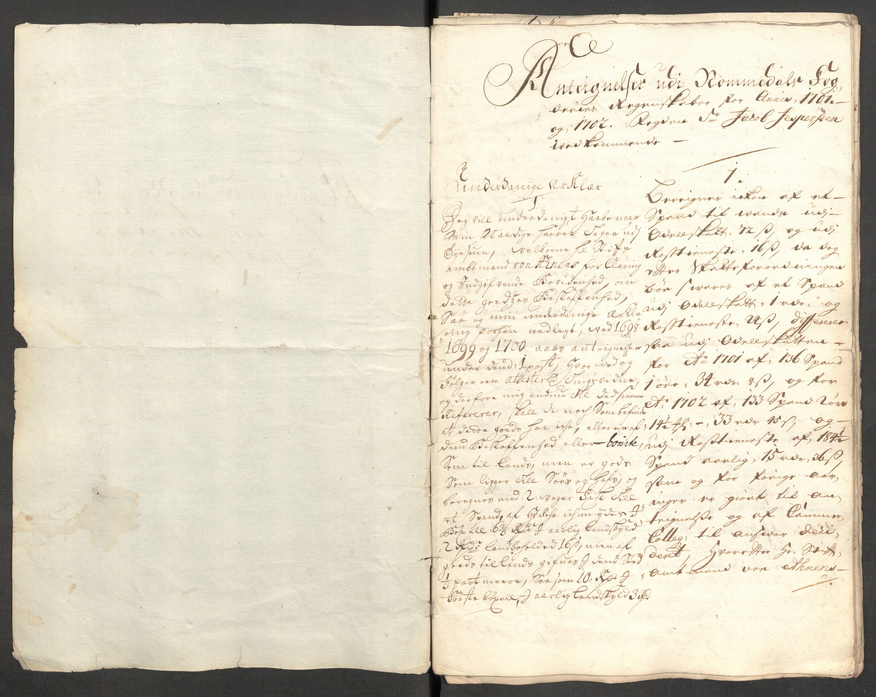 Rentekammeret inntil 1814, Reviderte regnskaper, Fogderegnskap, RA/EA-4092/R64/L4427: Fogderegnskap Namdal, 1701-1702, p. 386