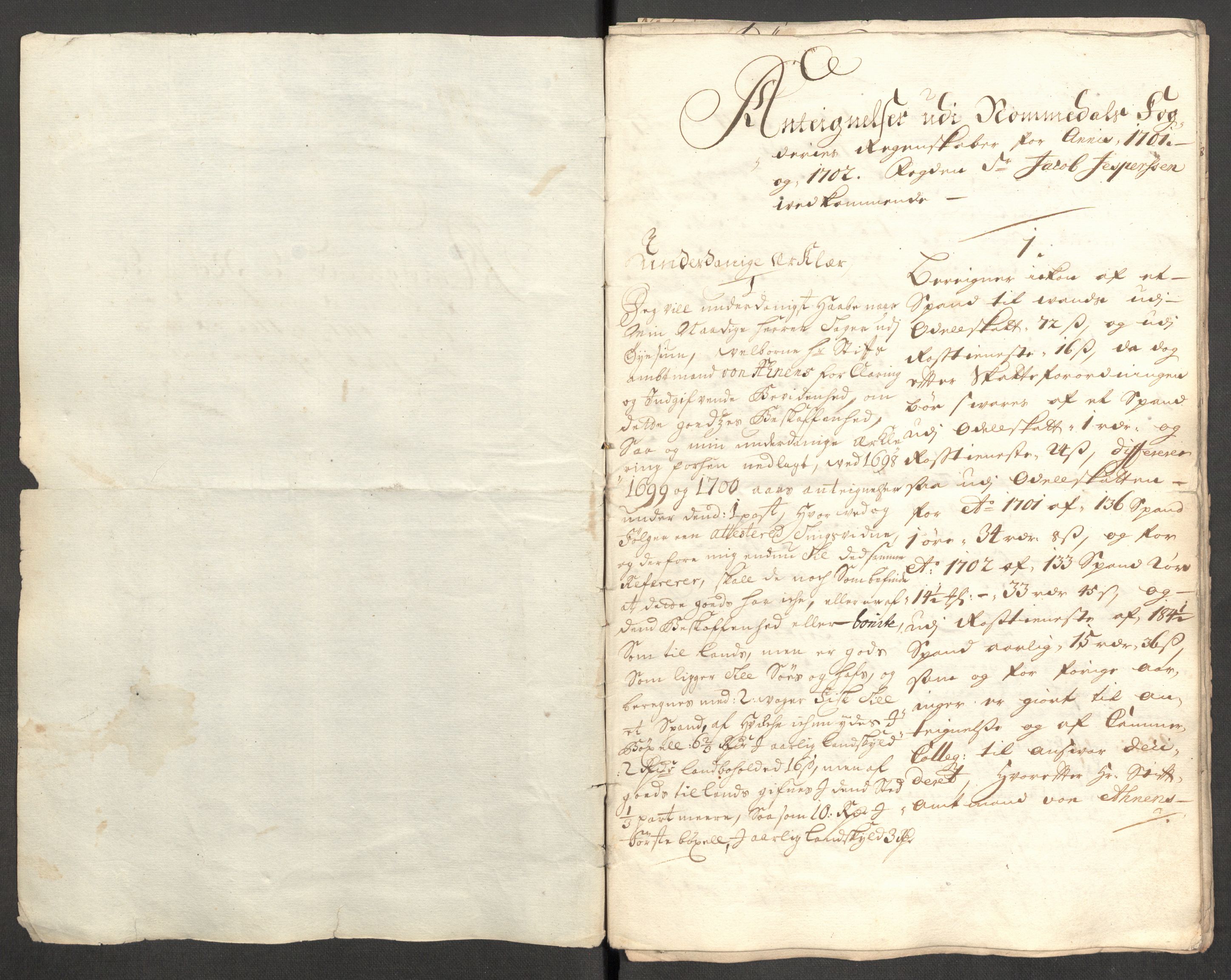 Rentekammeret inntil 1814, Reviderte regnskaper, Fogderegnskap, AV/RA-EA-4092/R64/L4427: Fogderegnskap Namdal, 1701-1702, p. 386