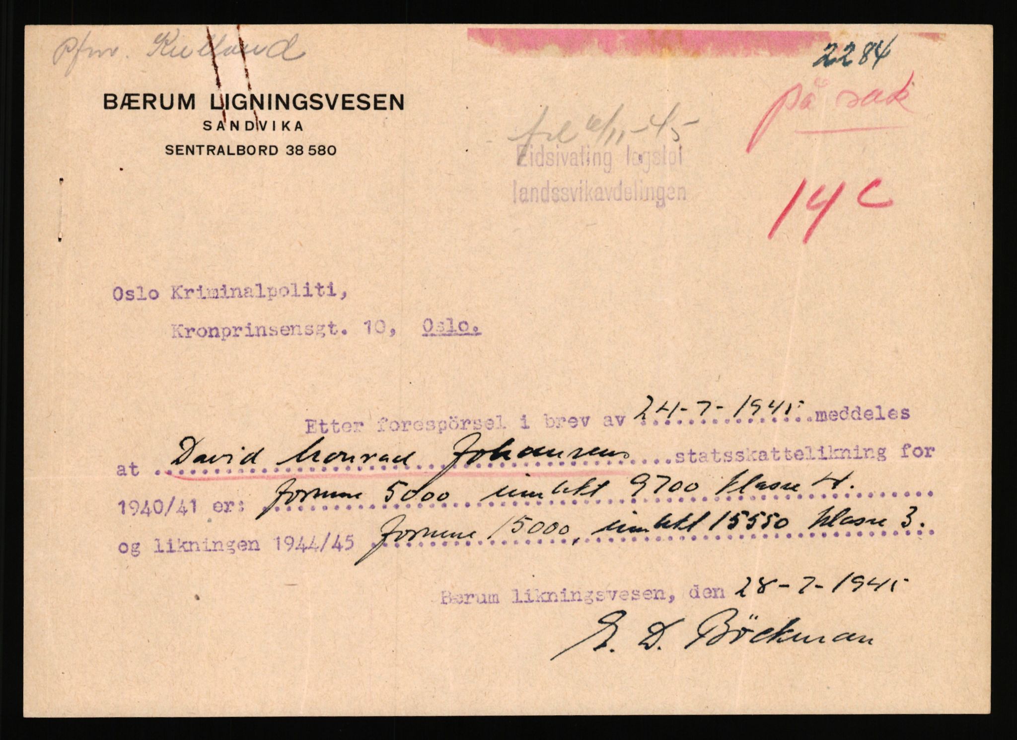 Landssvikarkivet, Oslo politikammer, AV/RA-S-3138-01/D/Da/L0178/0008: Dommer, dnr. 1225 - 1232 / Dnr. 1232, 1945-1948, p. 30