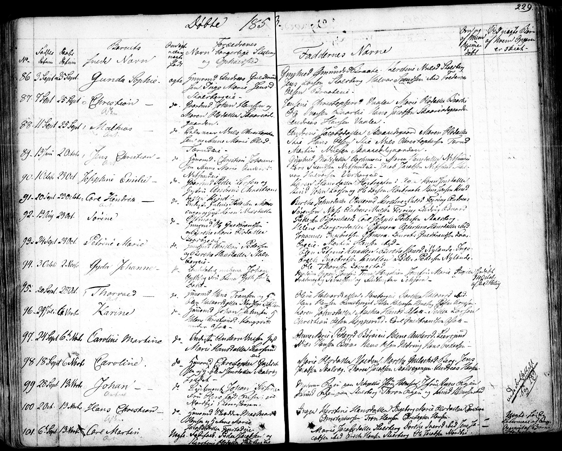 Skedsmo prestekontor Kirkebøker, SAO/A-10033a/F/Fa/L0009: Parish register (official) no. I 9, 1830-1853, p. 229