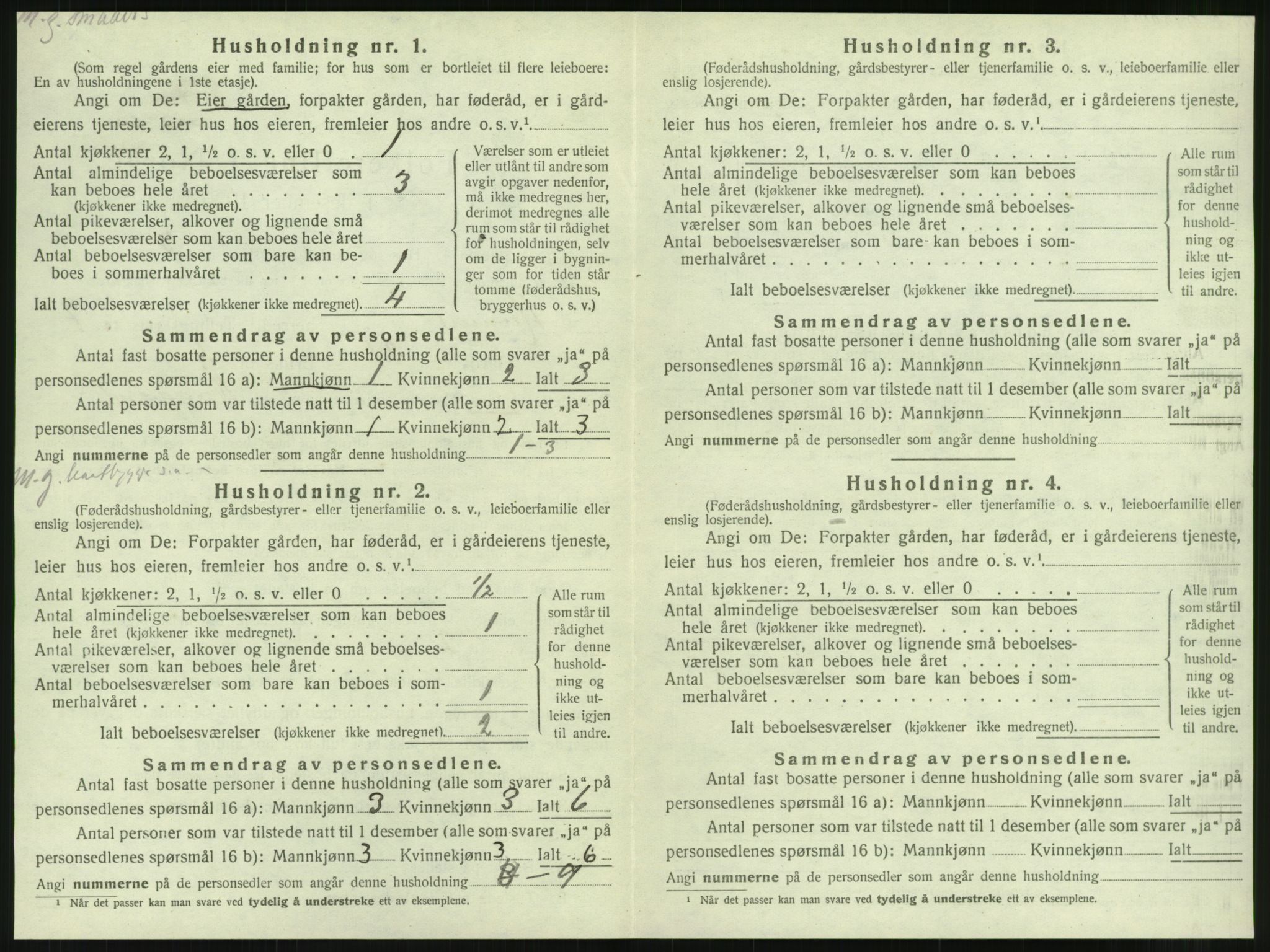 SAT, 1920 census for Hemnes, 1920, p. 1059