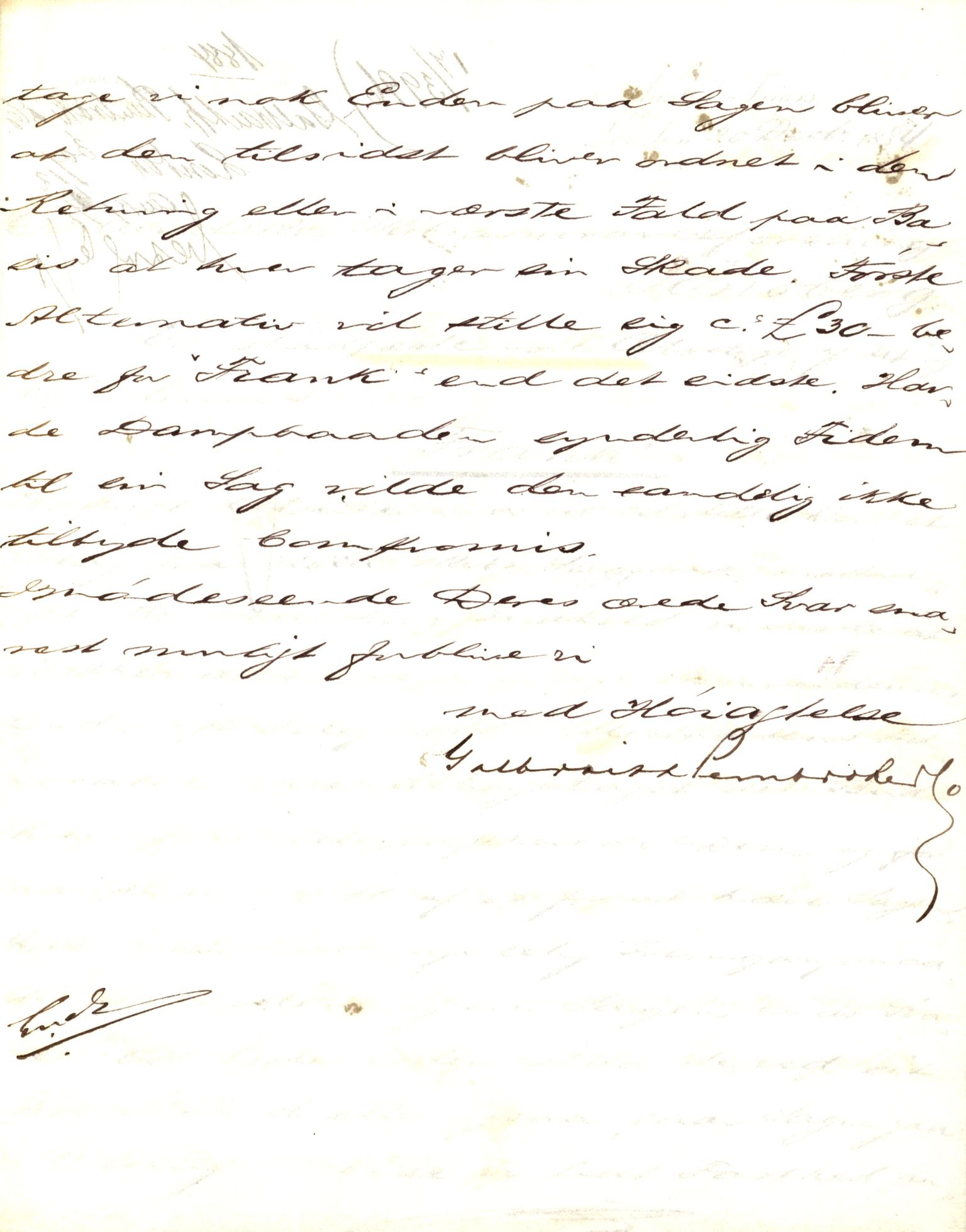 Pa 63 - Østlandske skibsassuranceforening, VEMU/A-1079/G/Ga/L0017/0003: Havaridokumenter / Alma, Aise, Ole Bull, Tellus, Frank, 1884, p. 53