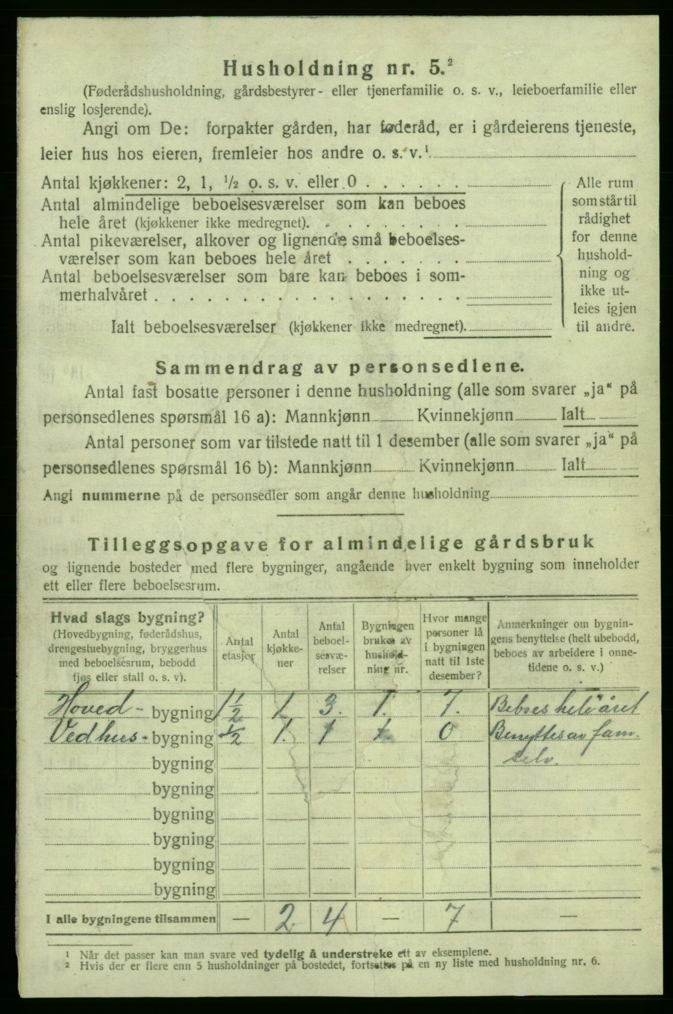 SAB, 1920 census for Askøy, 1920, p. 53