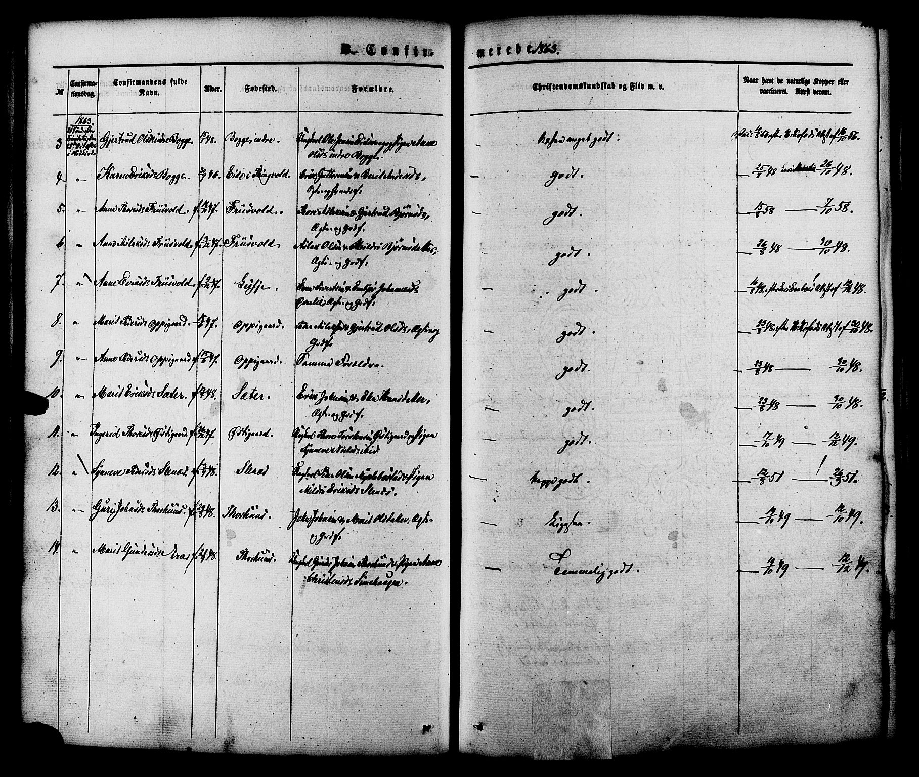 Ministerialprotokoller, klokkerbøker og fødselsregistre - Møre og Romsdal, AV/SAT-A-1454/552/L0637: Parish register (official) no. 552A01, 1845-1879, p. 161