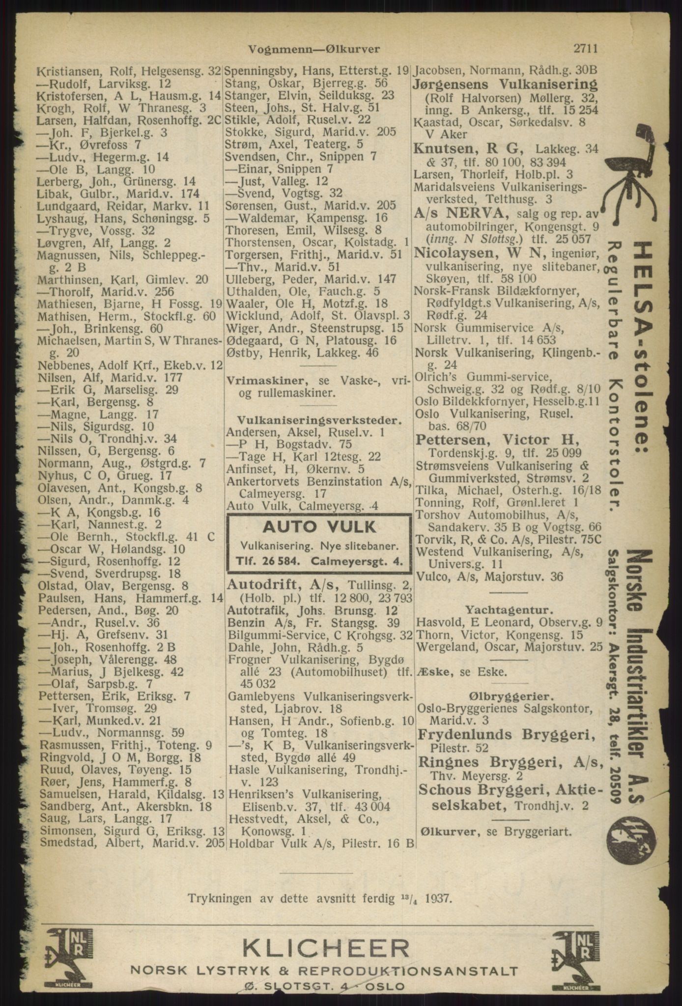 Kristiania/Oslo adressebok, PUBL/-, 1937, p. 2711