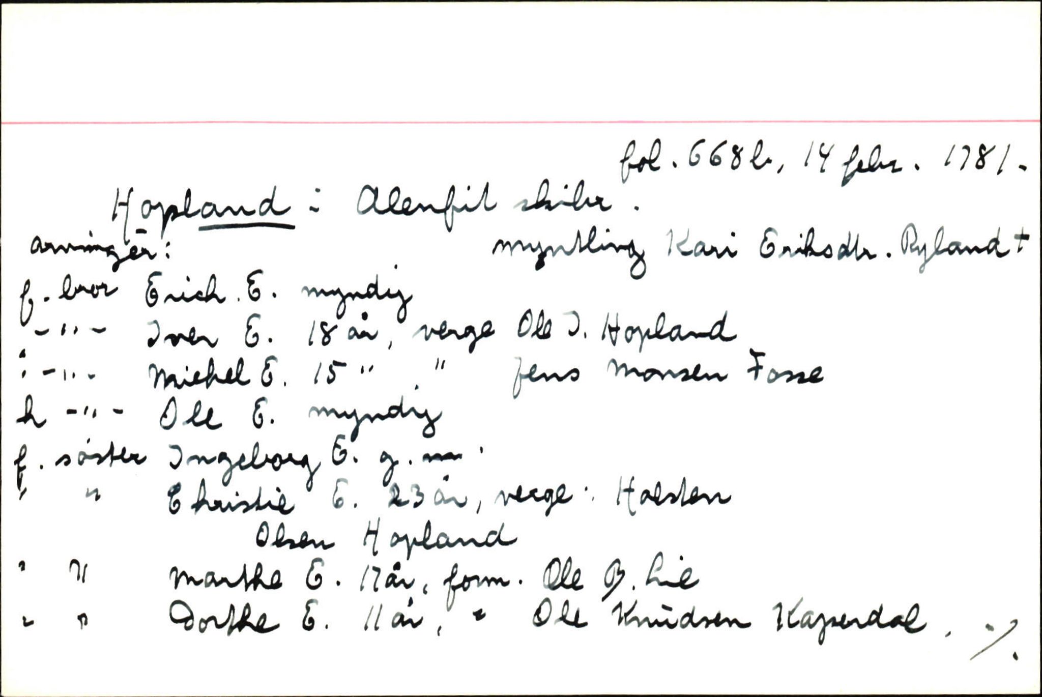 Skiftekort ved Statsarkivet i Bergen, SAB/SKIFTEKORT/001/L0003: Skifteprotokoll nr. 6, 1776-1783, p. 23