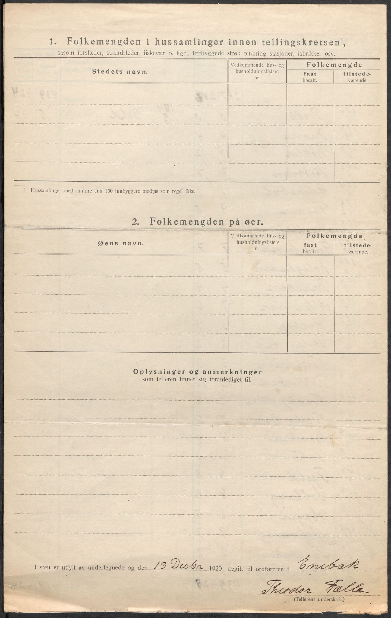 SAO, 1920 census for Enebakk, 1920, p. 31