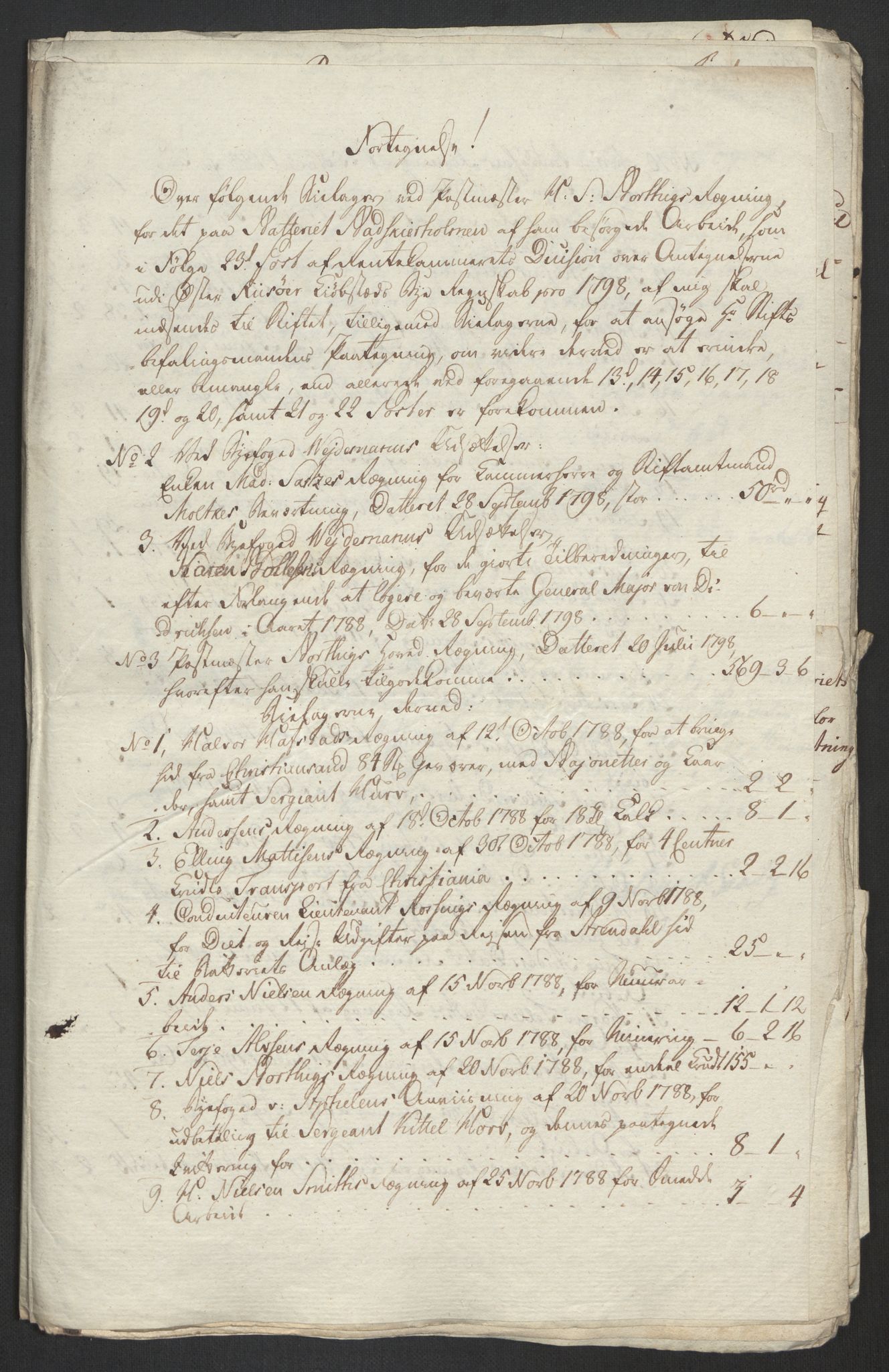 Danske Kanselli 1800-1814, AV/RA-EA-3024/K/Kk/Kka/Kkac/L0236: Kjøpstadregnskap Øster Risør, 1801-1804, p. 47