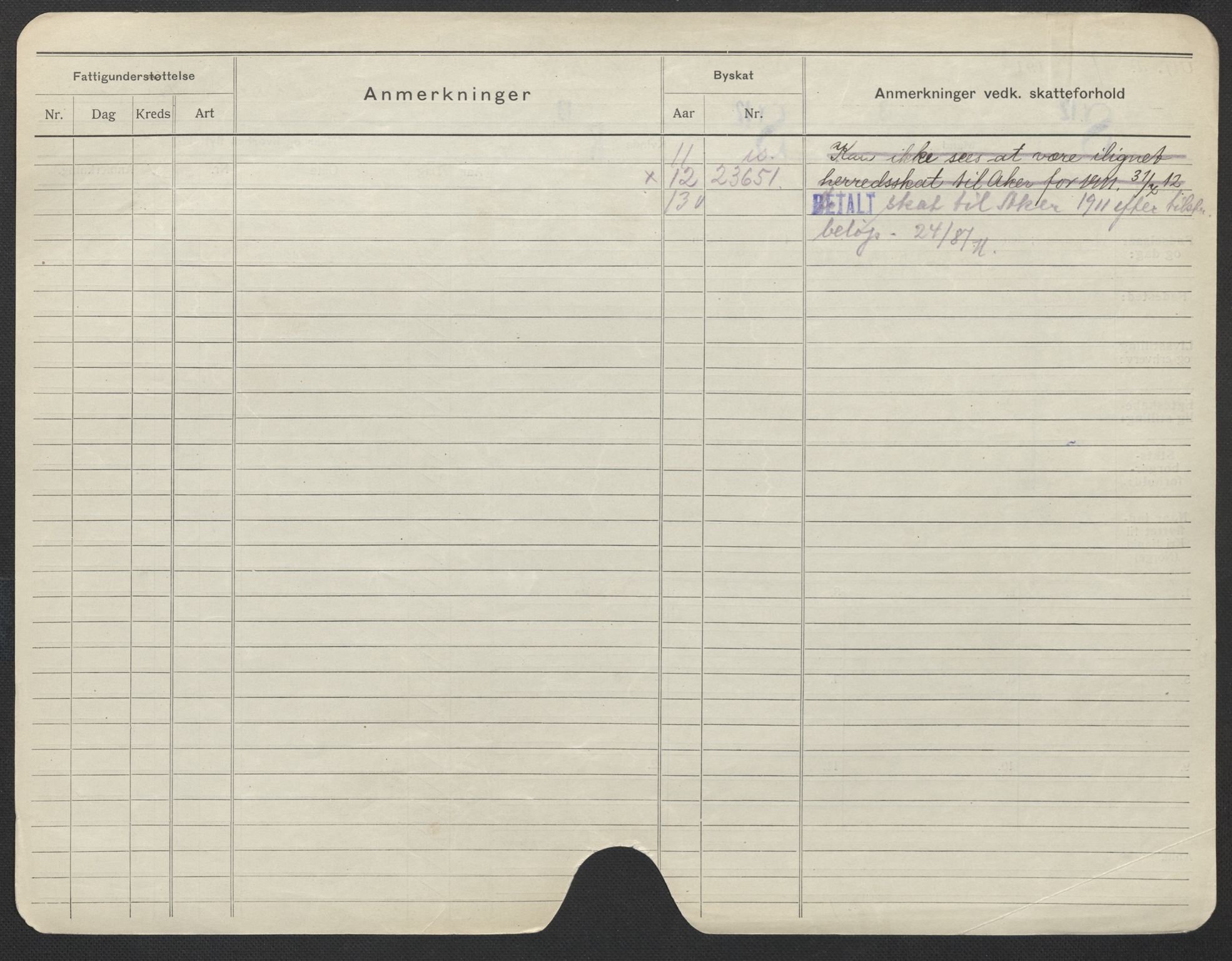 Oslo folkeregister, Registerkort, SAO/A-11715/F/Fa/Fac/L0022: Kvinner, 1906-1914, p. 774b