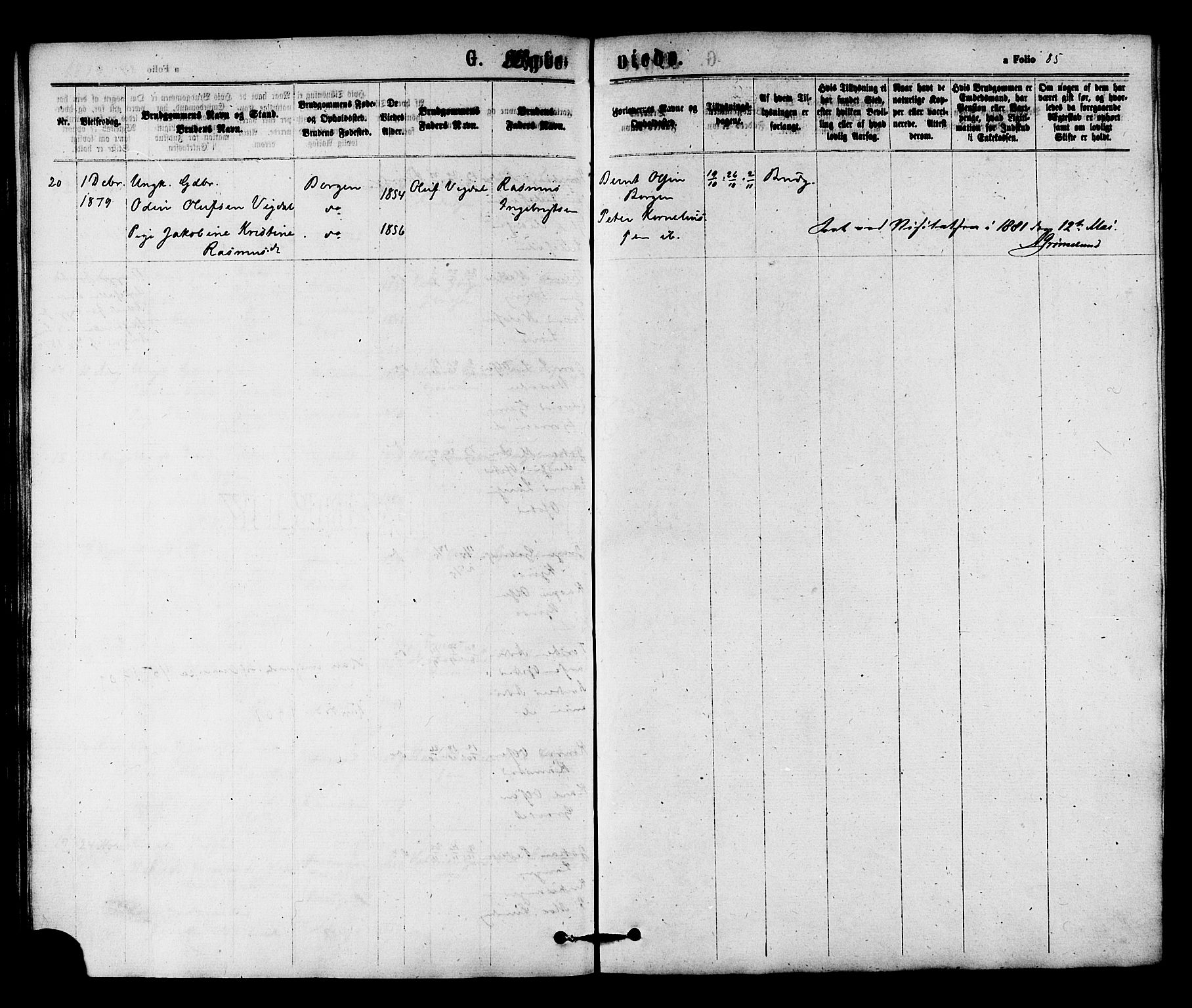 Ministerialprotokoller, klokkerbøker og fødselsregistre - Nord-Trøndelag, AV/SAT-A-1458/784/L0671: Parish register (official) no. 784A06, 1876-1879, p. 85