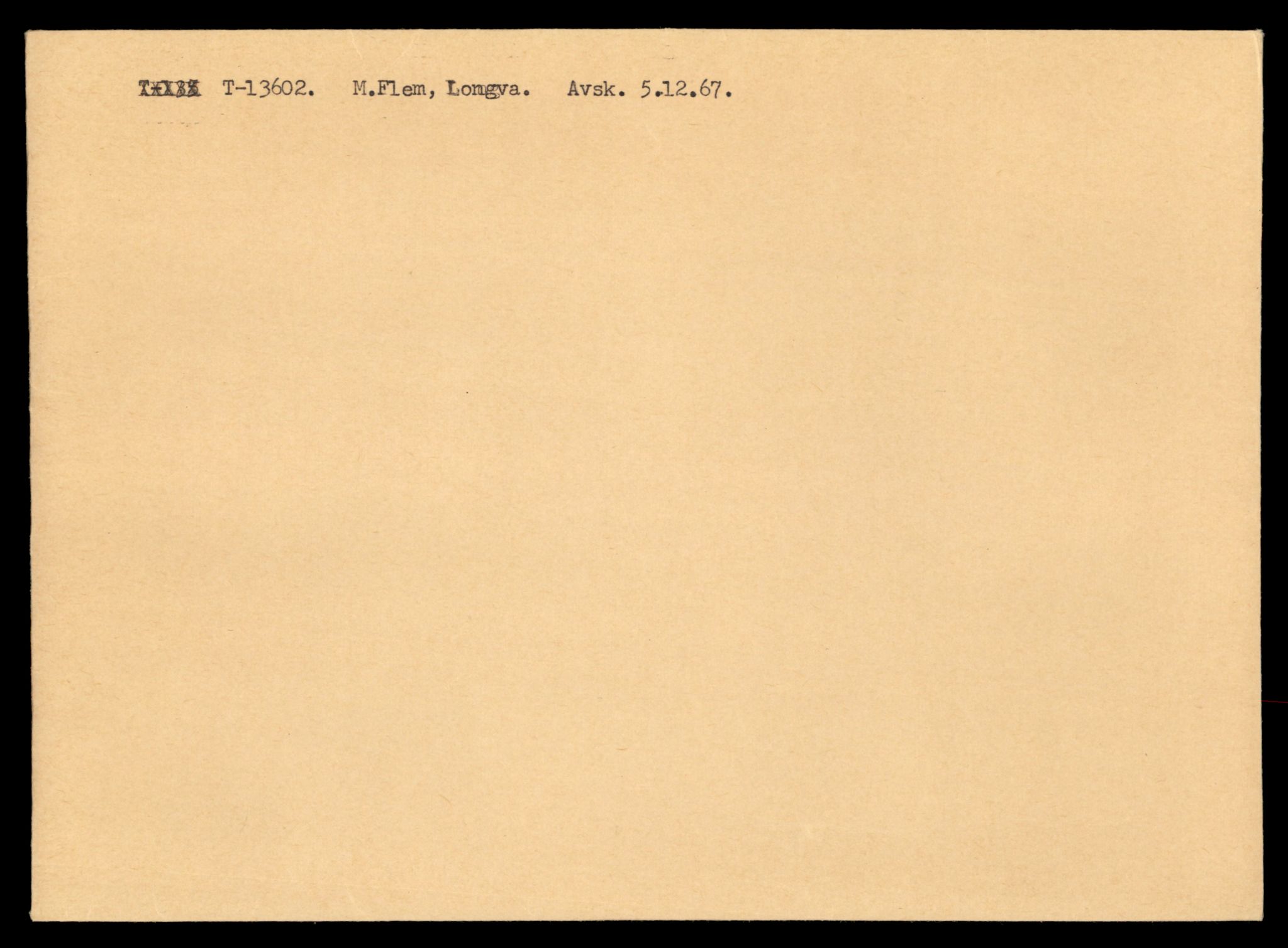 Møre og Romsdal vegkontor - Ålesund trafikkstasjon, AV/SAT-A-4099/F/Fe/L0040: Registreringskort for kjøretøy T 13531 - T 13709, 1927-1998, p. 1272