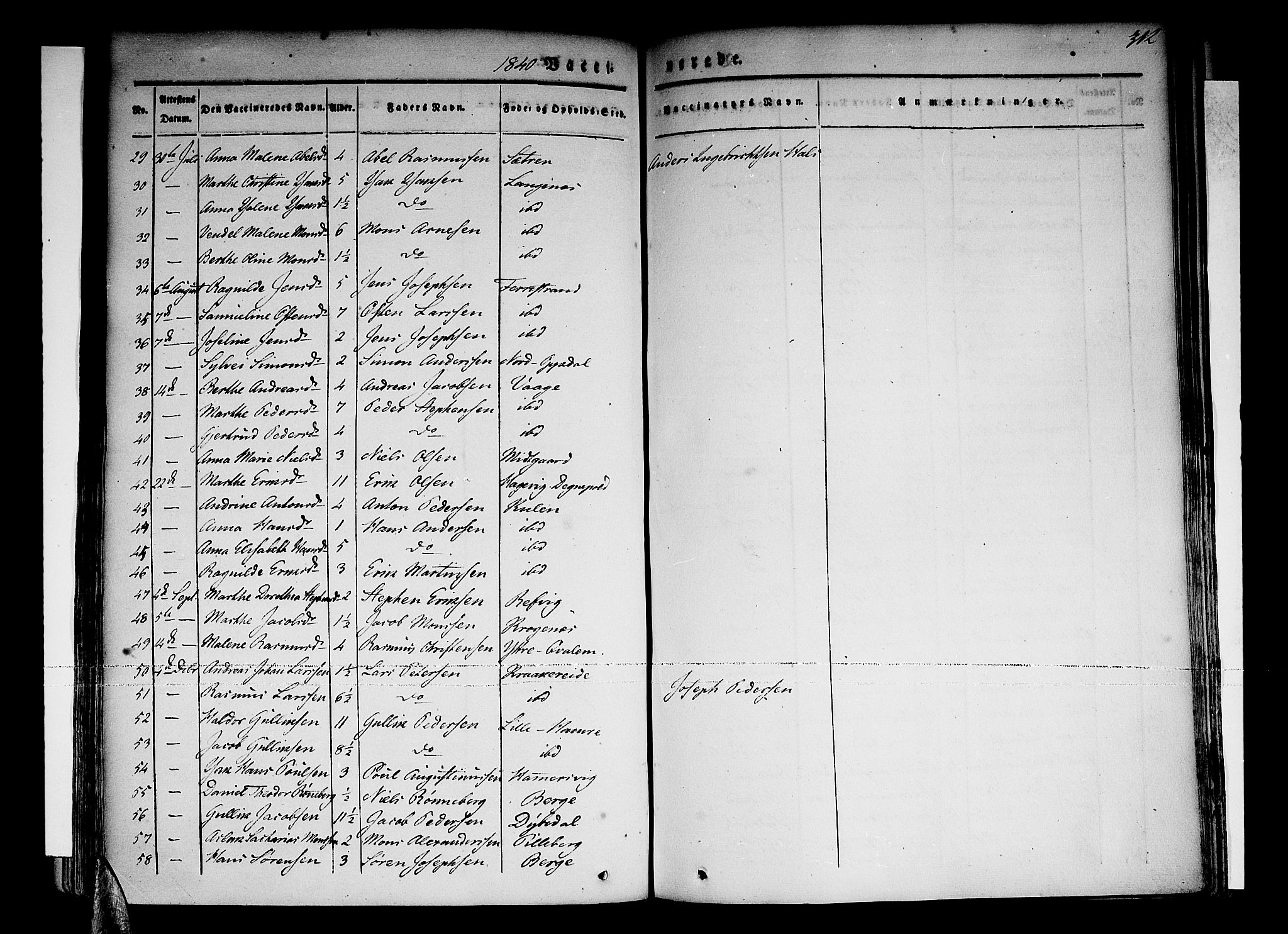 Selje sokneprestembete, AV/SAB-A-99938/H/Ha/Haa/Haaa: Parish register (official) no. A 9, 1829-1844, p. 312