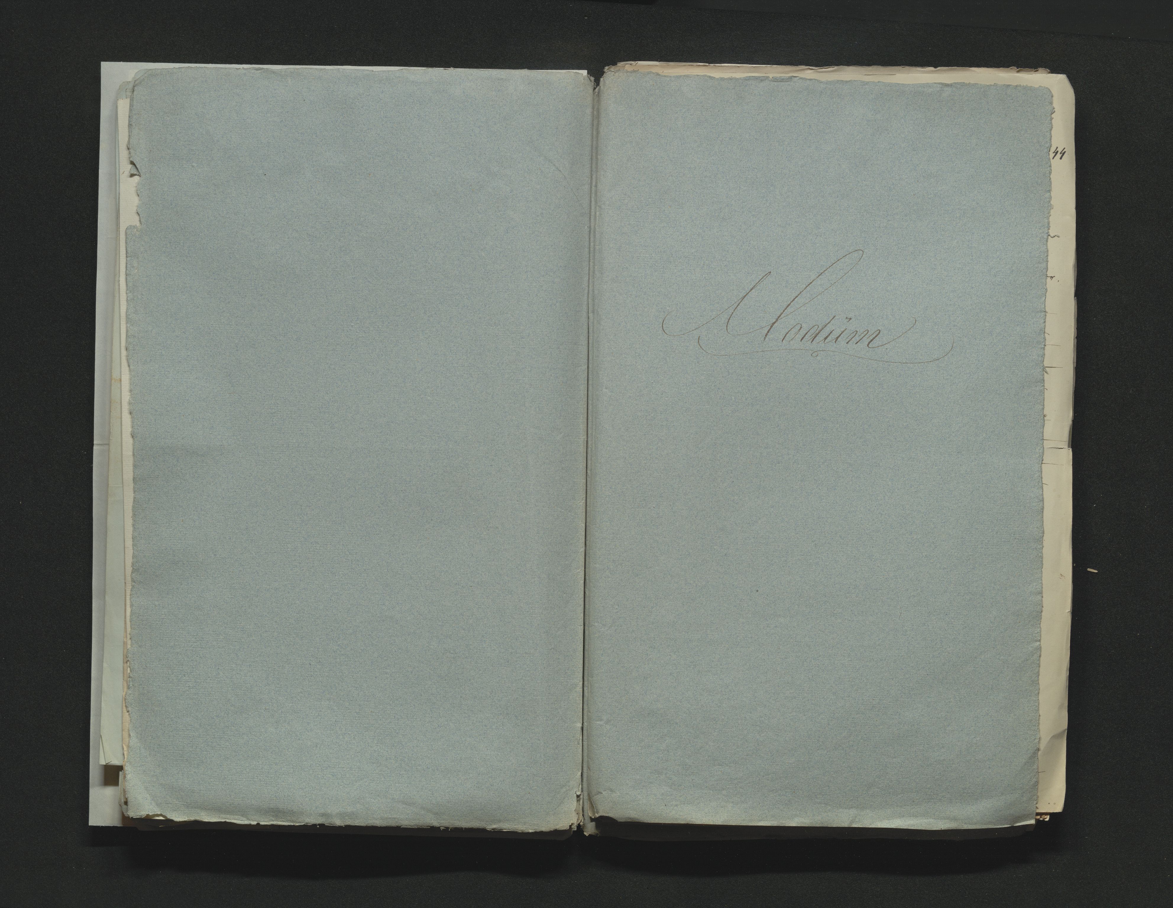 Eiker, Modum og Sigdal sorenskriveri, AV/SAKO-A-123/H/Ha/Hab/L0006: Dødsfallsmeldinger, 1841-1845