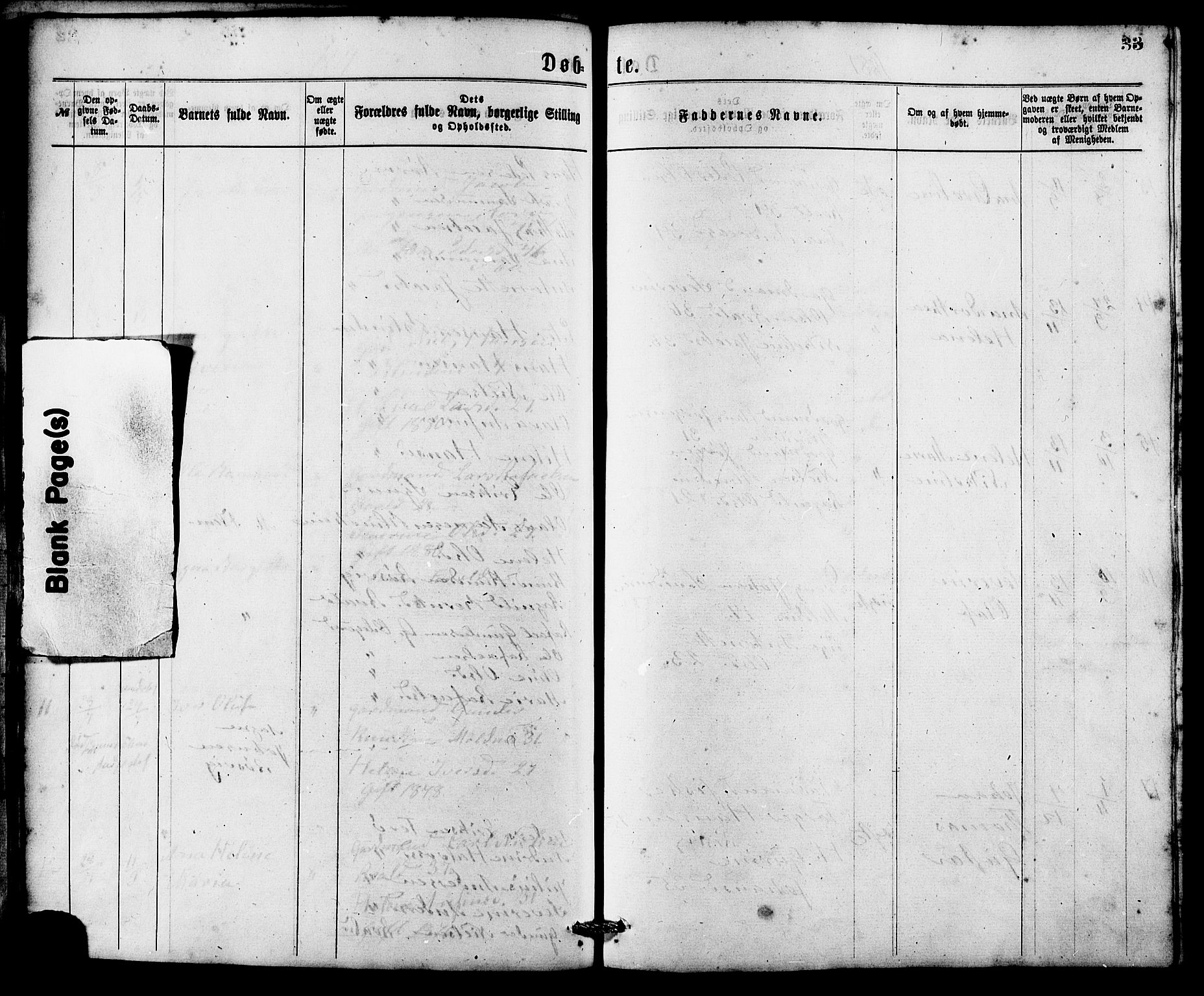 Ministerialprotokoller, klokkerbøker og fødselsregistre - Møre og Romsdal, AV/SAT-A-1454/537/L0519: Parish register (official) no. 537A03, 1876-1889, p. 33