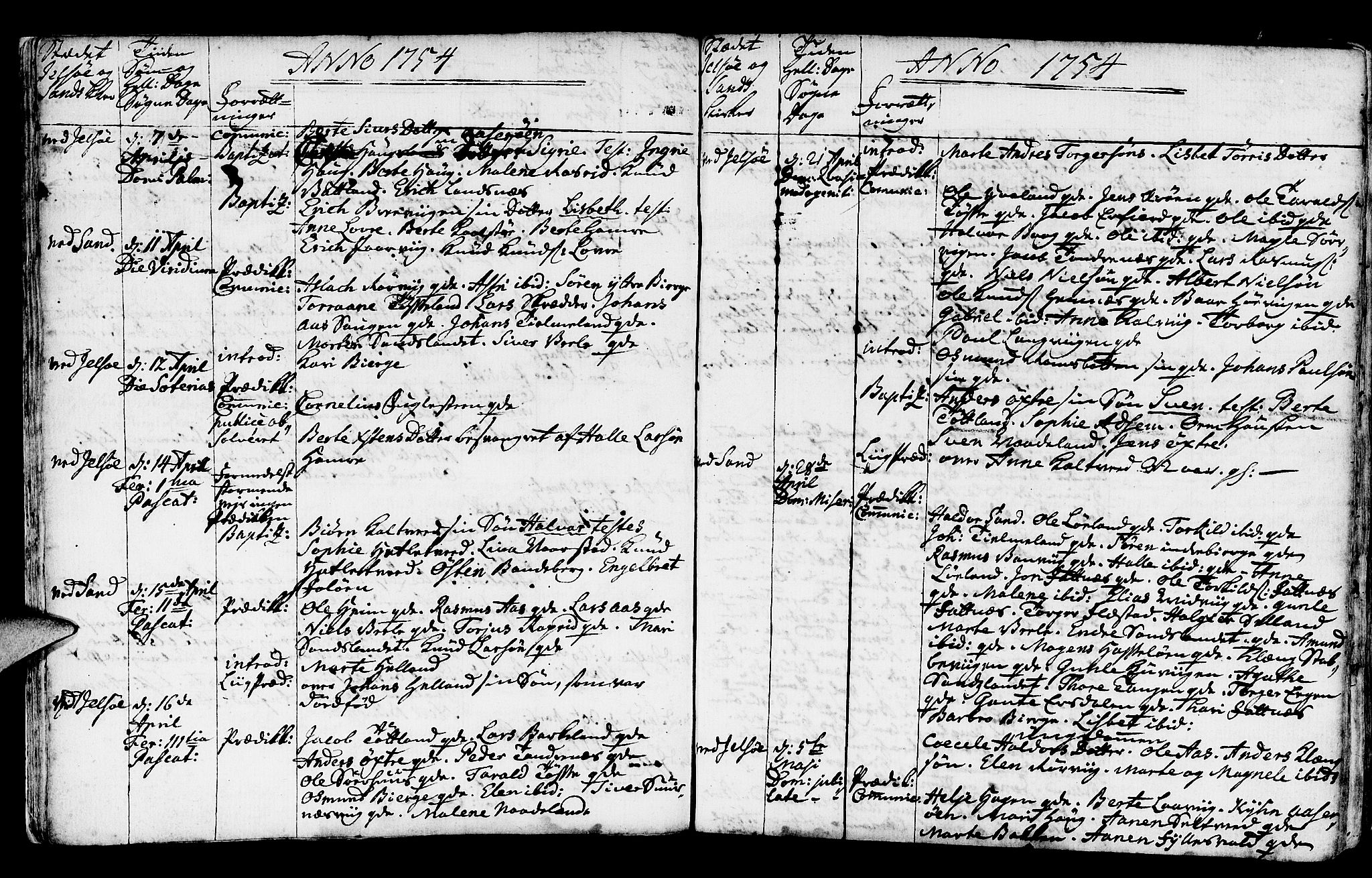 Jelsa sokneprestkontor, AV/SAST-A-101842/01/IV: Parish register (official) no. A 2, 1753-1767