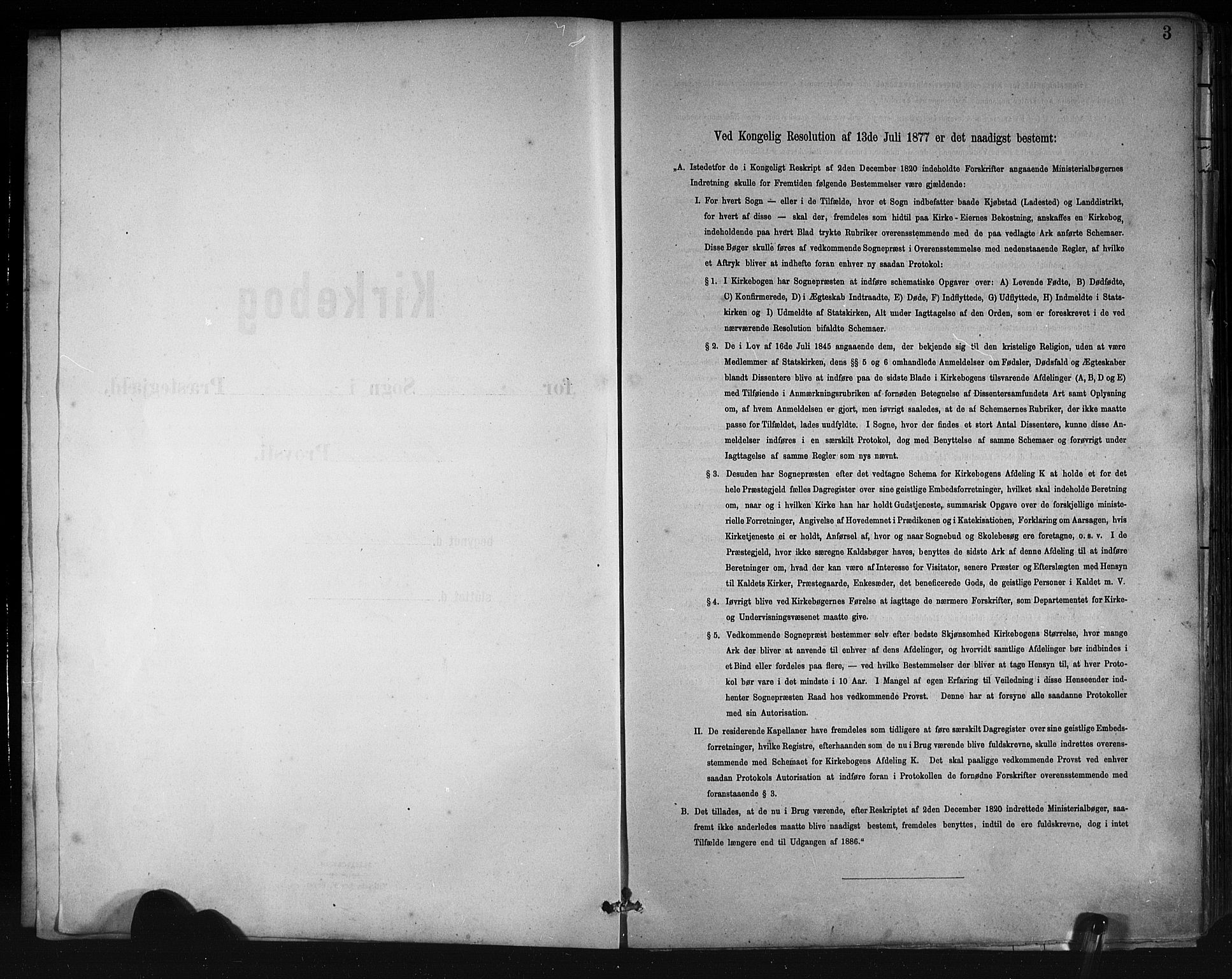 Askøy Sokneprestembete, AV/SAB-A-74101/H/Ha/Hab/Haba/L0008: Parish register (copy) no. A 8, 1882-1893, p. 3