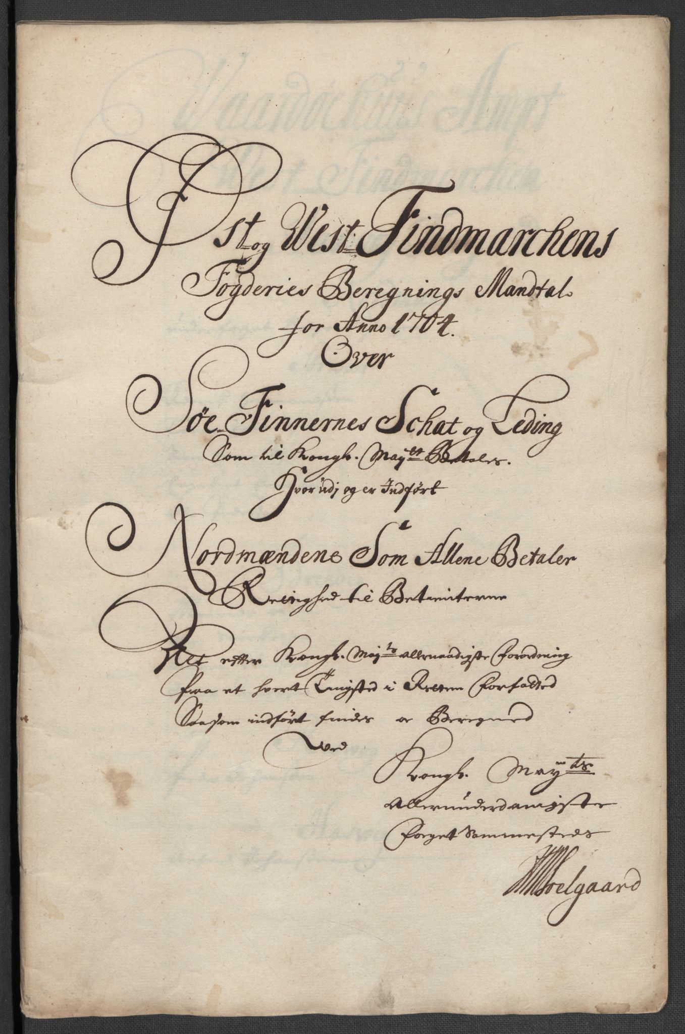 Rentekammeret inntil 1814, Reviderte regnskaper, Fogderegnskap, RA/EA-4092/R69/L4852: Fogderegnskap Finnmark/Vardøhus, 1701-1704, p. 382