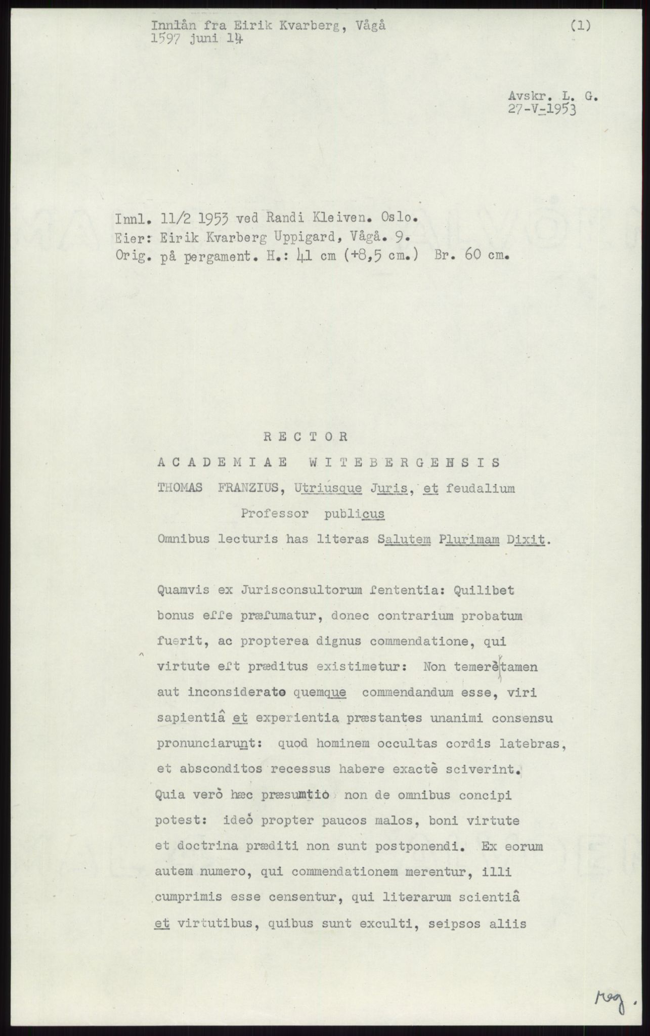 Samlinger til kildeutgivelse, Diplomavskriftsamlingen, RA/EA-4053/H/Ha, p. 2982