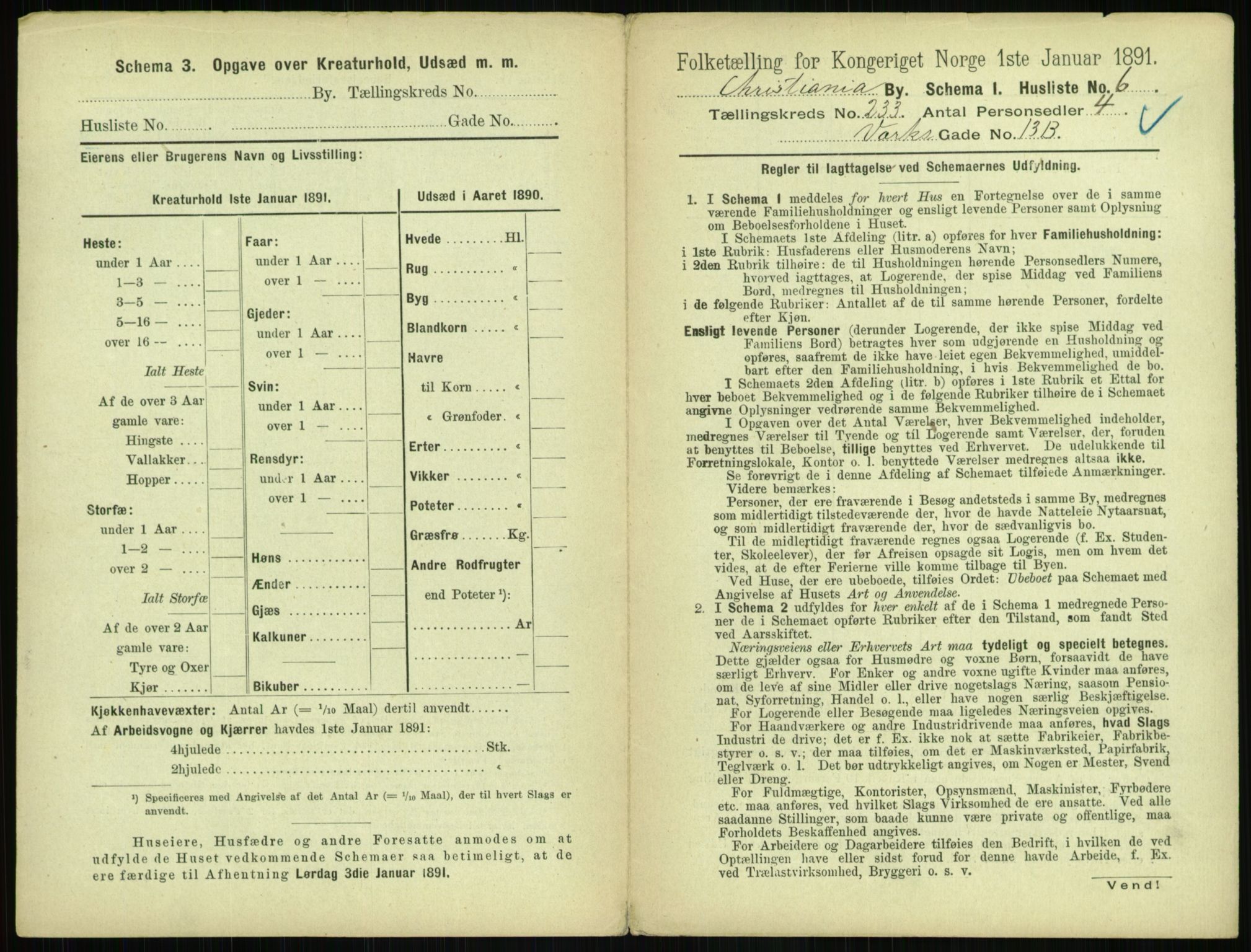 RA, 1891 census for 0301 Kristiania, 1891, p. 143044