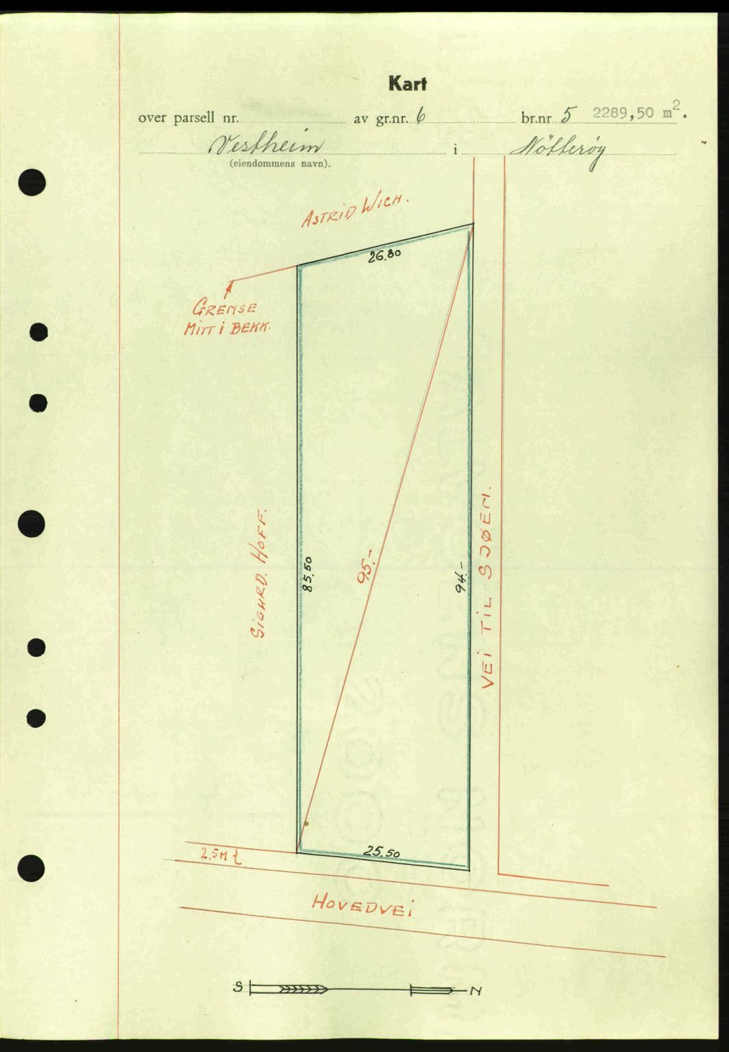 Tønsberg sorenskriveri, AV/SAKO-A-130/G/Ga/Gaa/L0013: Mortgage book no. A13, 1943-1943, Diary no: : 1276/1943