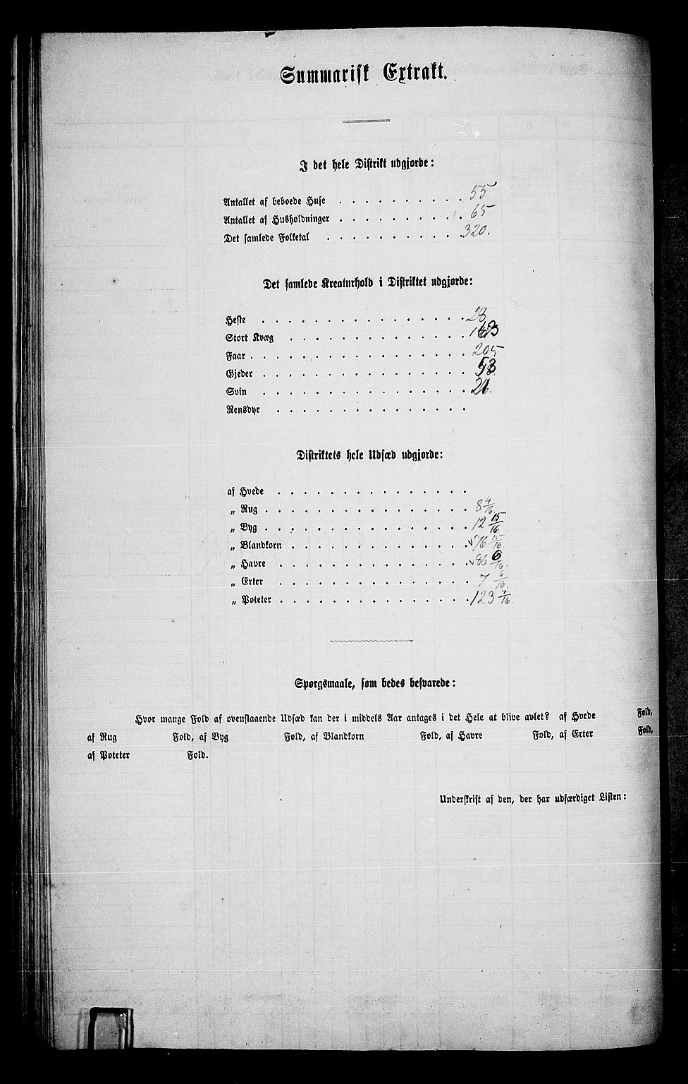 RA, 1865 census for Elverum, 1865, p. 80