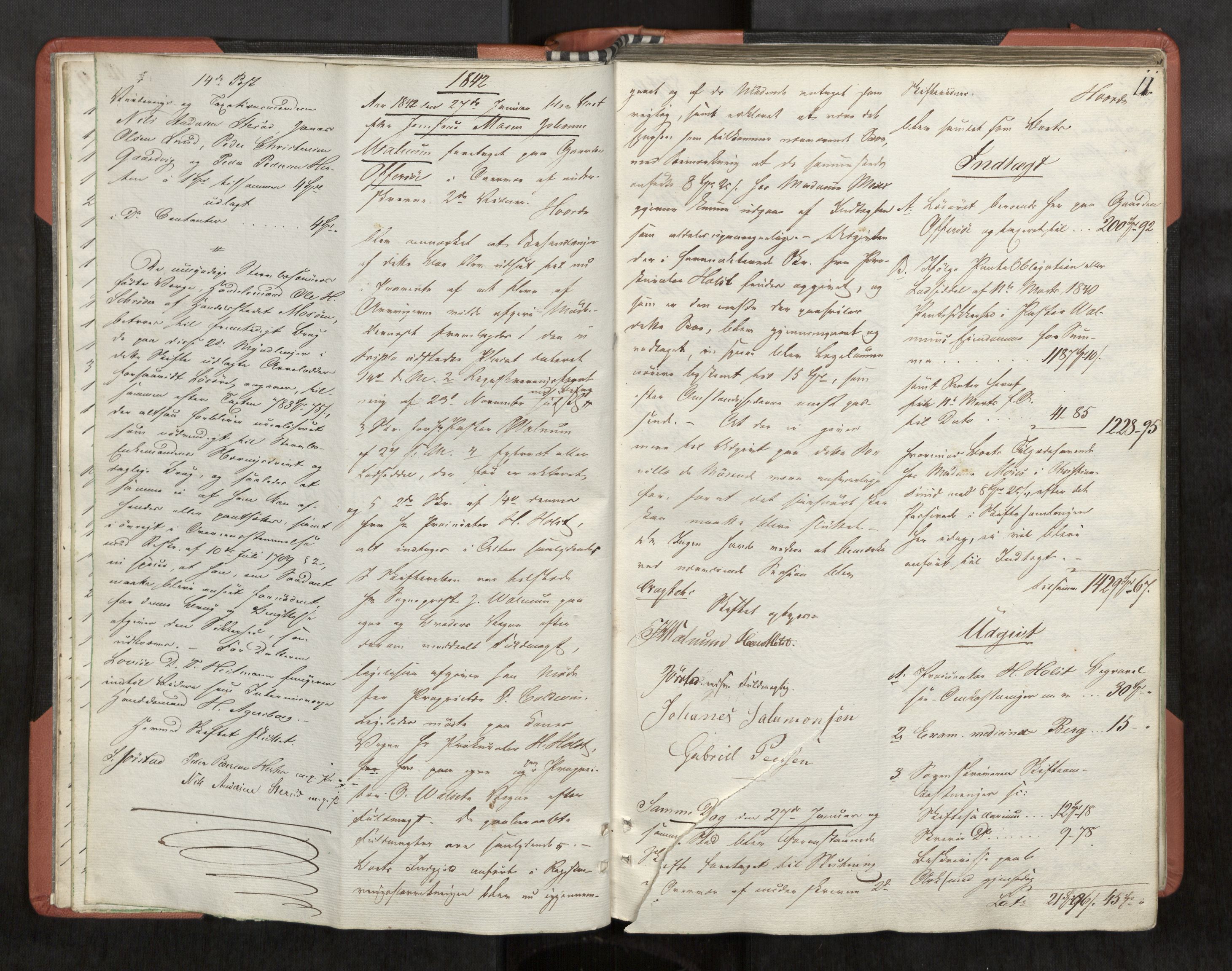 Helgeland sorenskriveri, AV/SAT-A-0004/3/3A/L0100: Skifteprotokoll 45, 1841-1844, p. 11