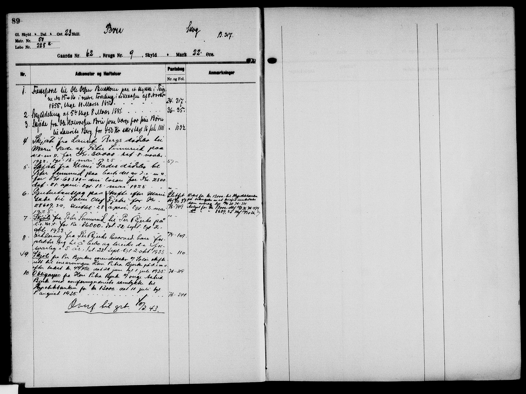 Solør tingrett, AV/SAH-TING-008/H/Ha/Hak/L0005: Mortgage register no. V, 1900-1935, p. 89