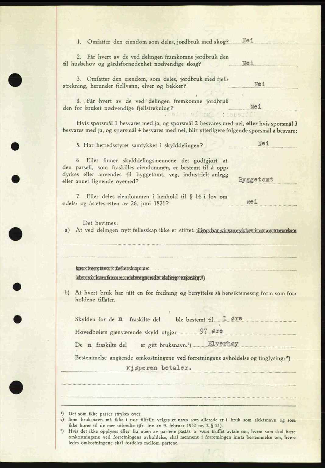 Nordre Sunnmøre sorenskriveri, AV/SAT-A-0006/1/2/2C/2Ca: Mortgage book no. A33, 1949-1950, Diary no: : 2664/1949